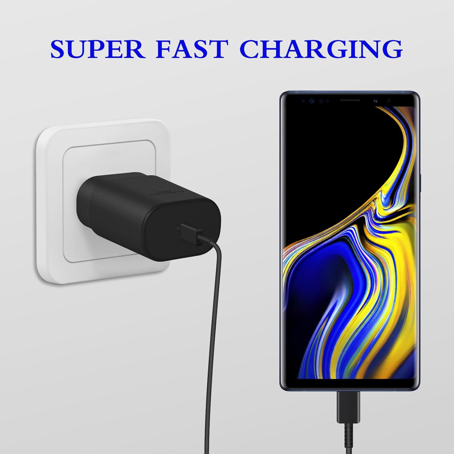 Type C Charger Fast Charging 2-Pack 25W Long 6FT USB C Cable
