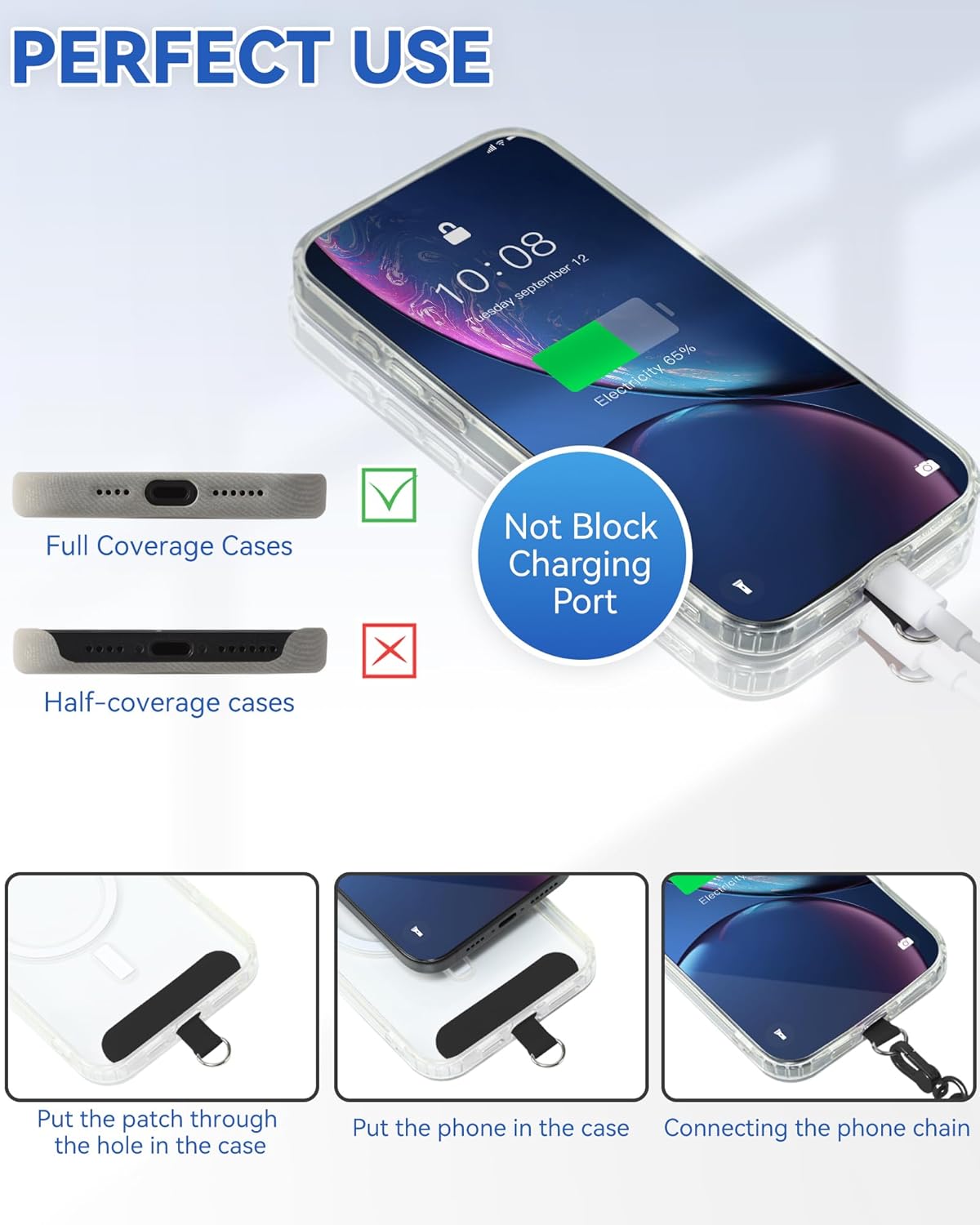iPhone Crossbody Style Cell Phone Lanyard Strap