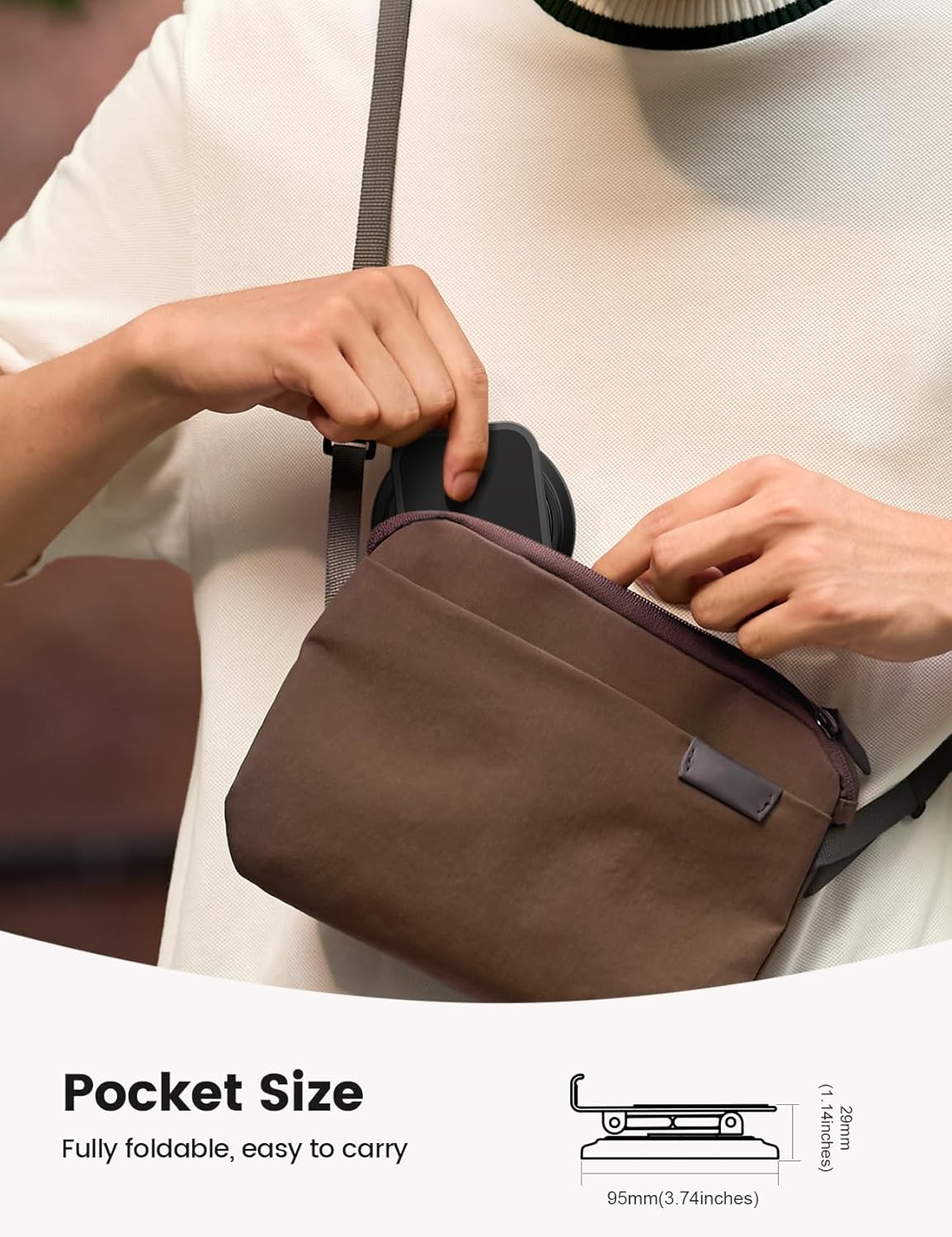 360° Rotation Sturdy Cell Phone Stand for Desk