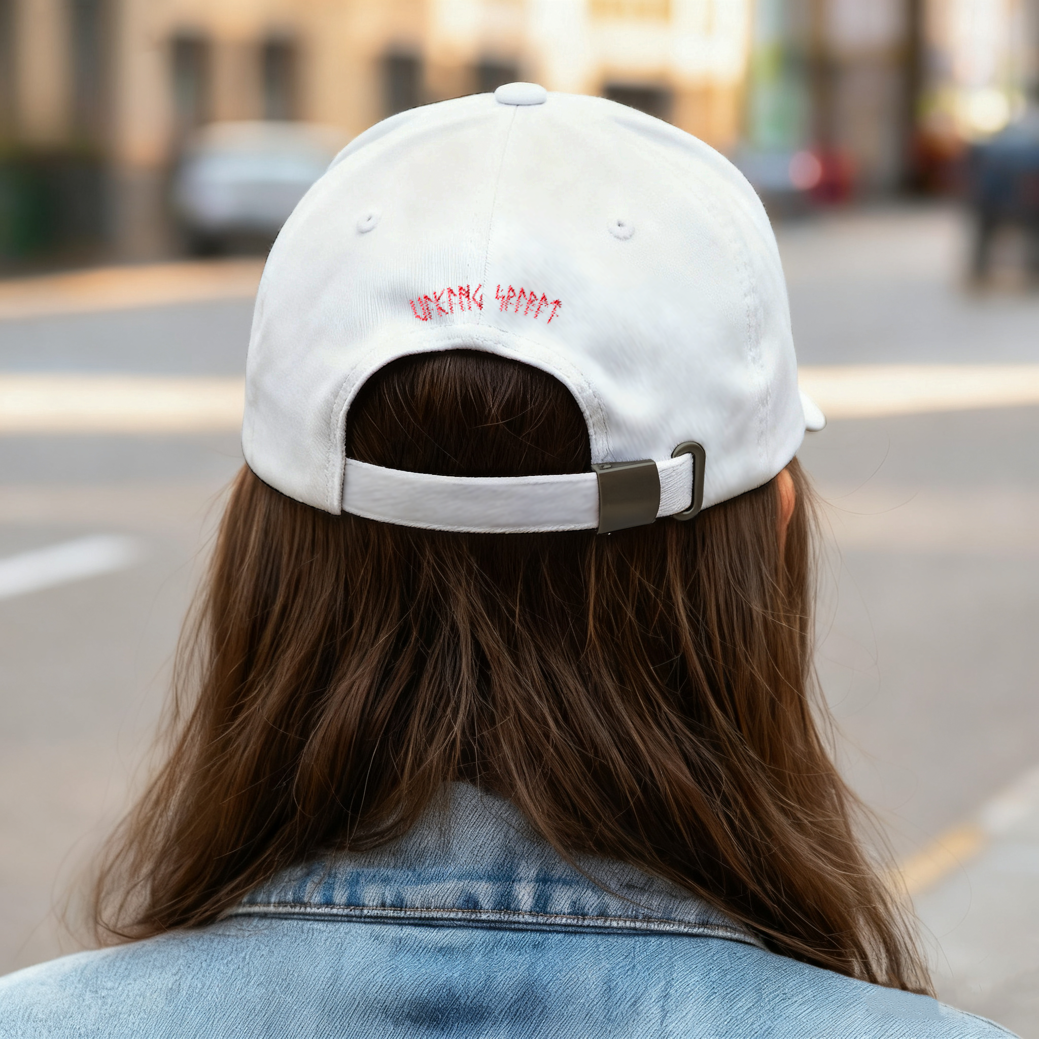 Viking Warrior Embroidered Cotton Baseball Cap, Norse Traditional Warrior Embroidery Sun Hat, Affordable Unisex‑All‑Ages Outdoor Casual Dad Hat for European Market-Viking Spirit