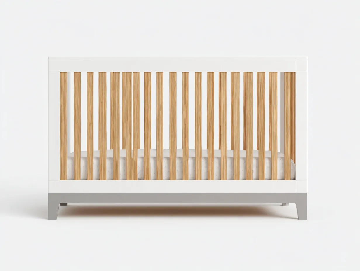 Berceau en bois 129×70×95 cm - vert olive/bois naturel - avec rangement inférieur pour chambre-Javooroom