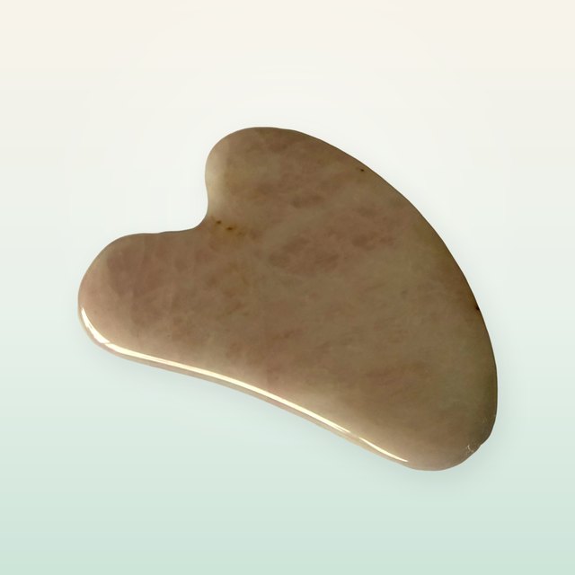 Heart-Shape Natural Stone Gua Sha Facial Tool
