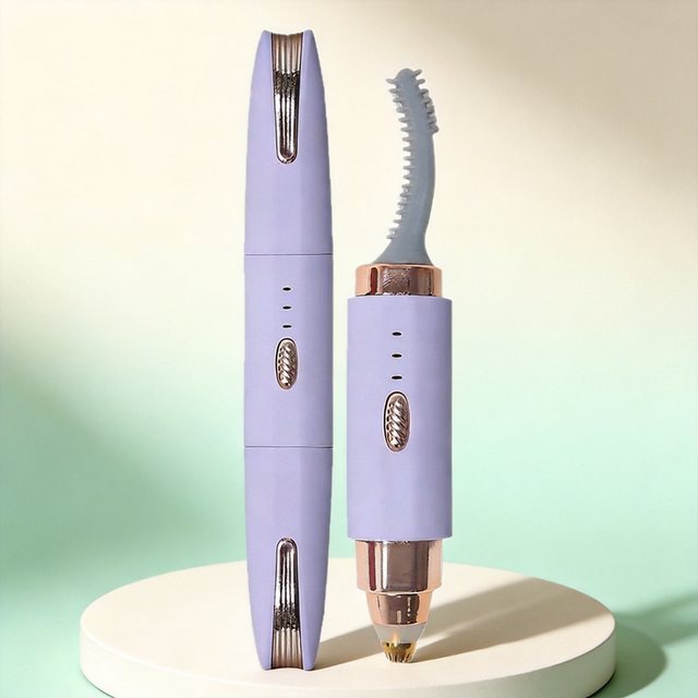 2-in-1 Heated Eyelash Curler & Eyebrow Trimmer