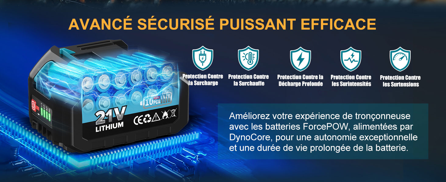tronconneuse electrique sans fil