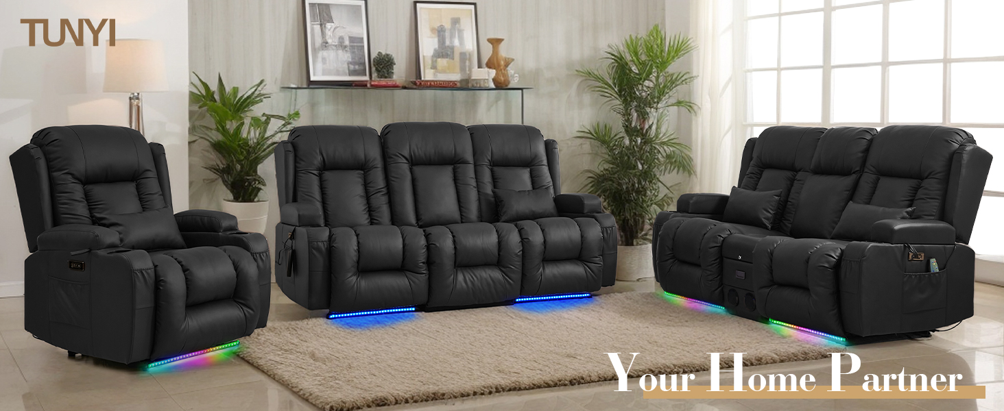 Fauteuil relaxeur loveseat électrique TUNYI
