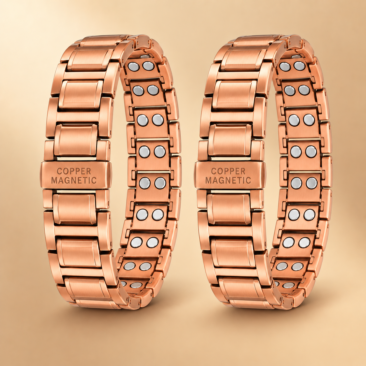2 Copper Bracelets