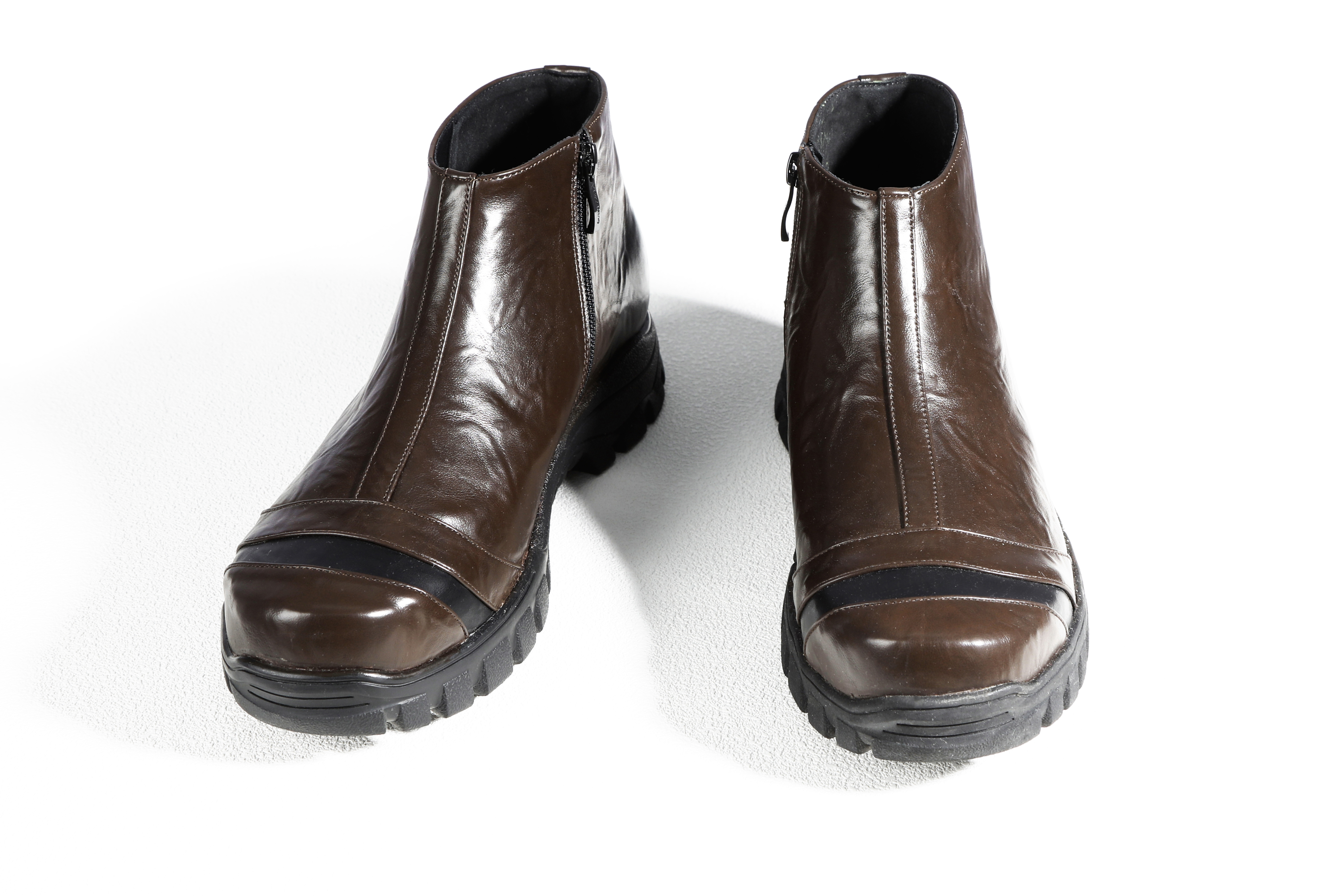 Superhero Shoes Hand made Vintage Cosplay Brown Boots Version 1