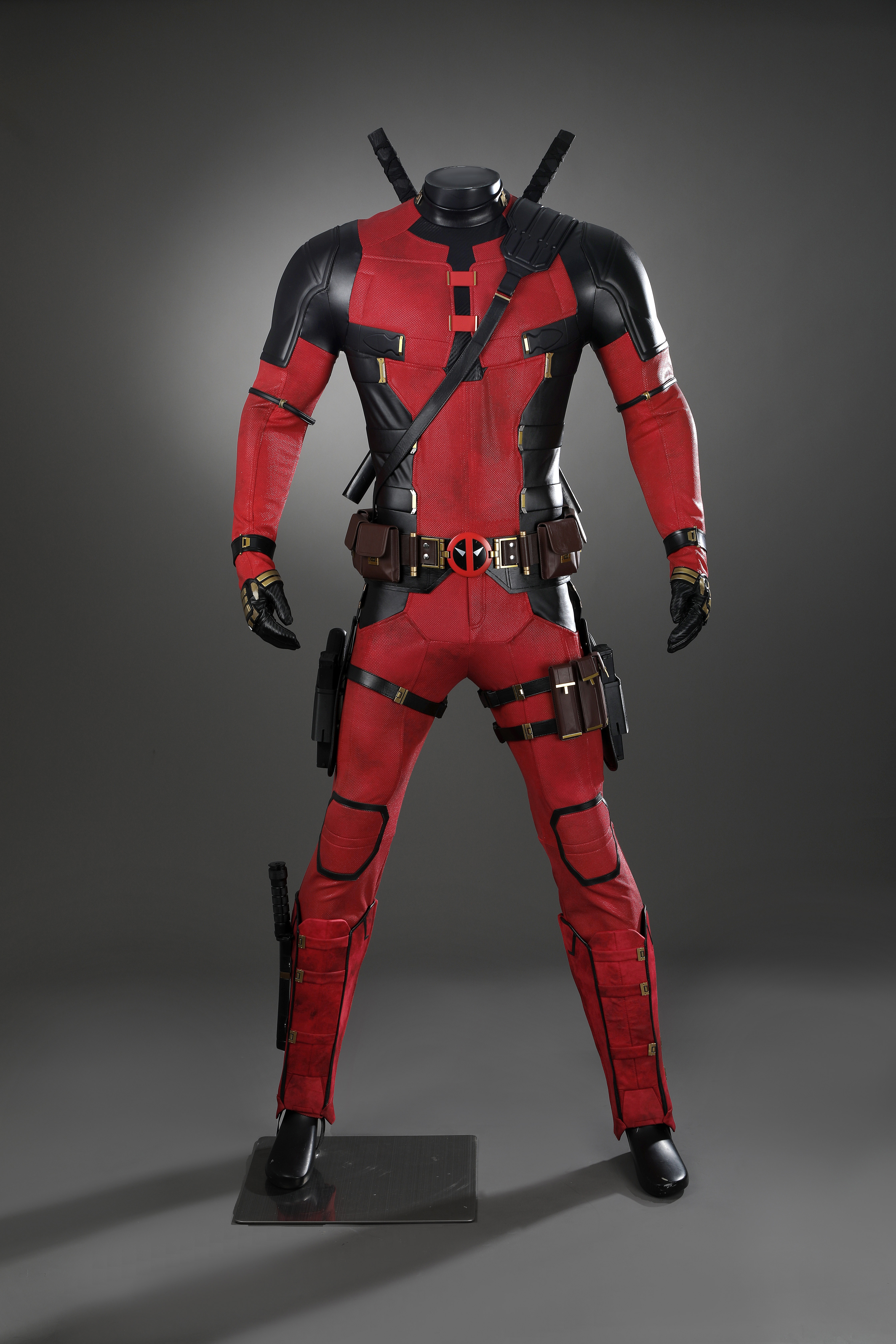 Deadpool & Wolverine Wade Wilson Costume Deadpool Suit Cosplay Top Level