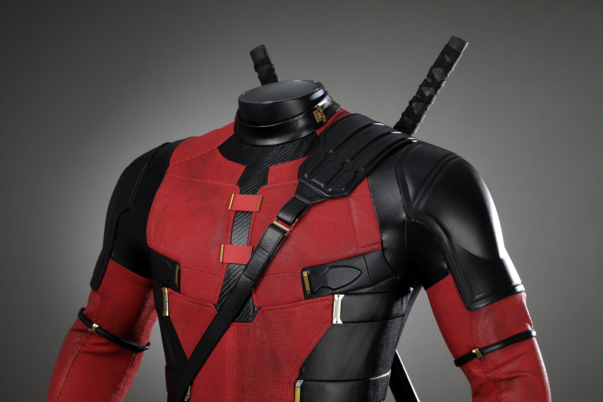 Deadpool & Wolverine Wade Wilson Costume Deadpool Suit Cosplay Top Level