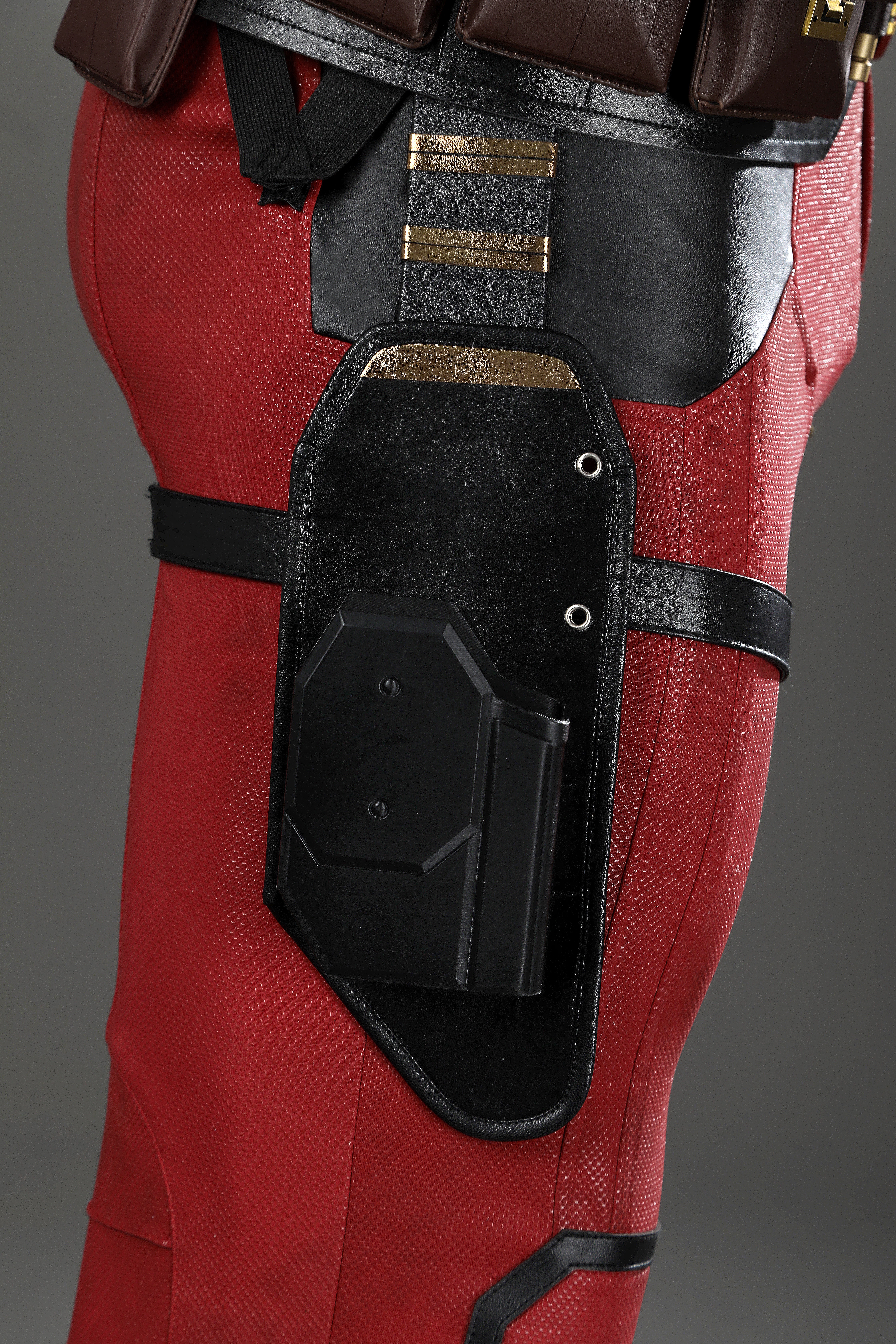 Deadpool & Wolverine Wade Wilson Costume Deadpool Suit Cosplay Top Level