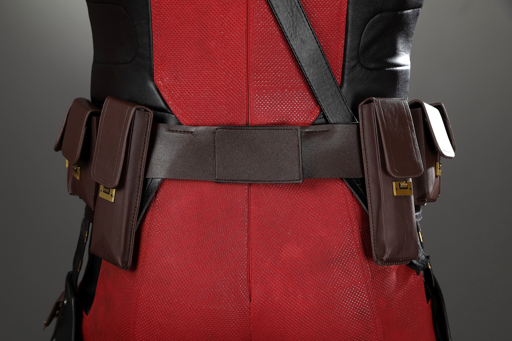 Deadpool & Wolverine Wade Wilson Costume Deadpool Suit Cosplay Top Level