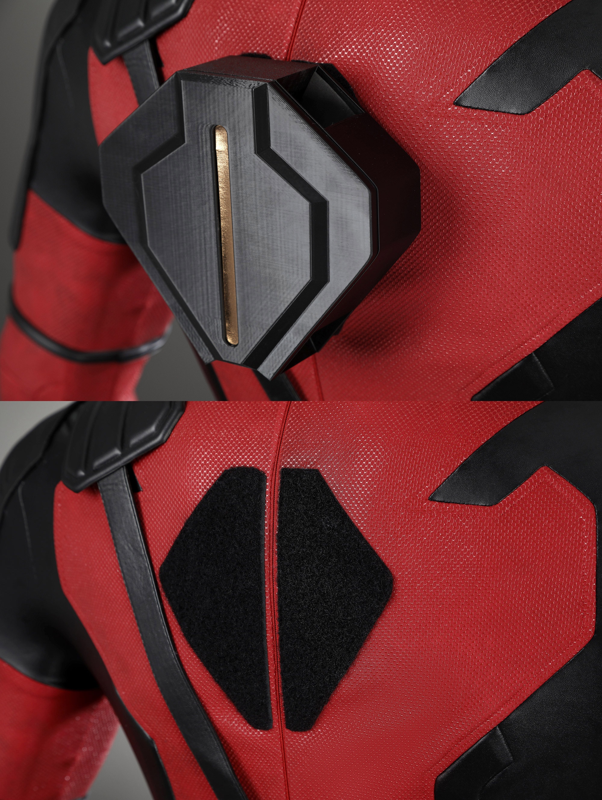 Deadpool & Wolverine Wade Wilson Costume Deadpool Suit Cosplay Top Level