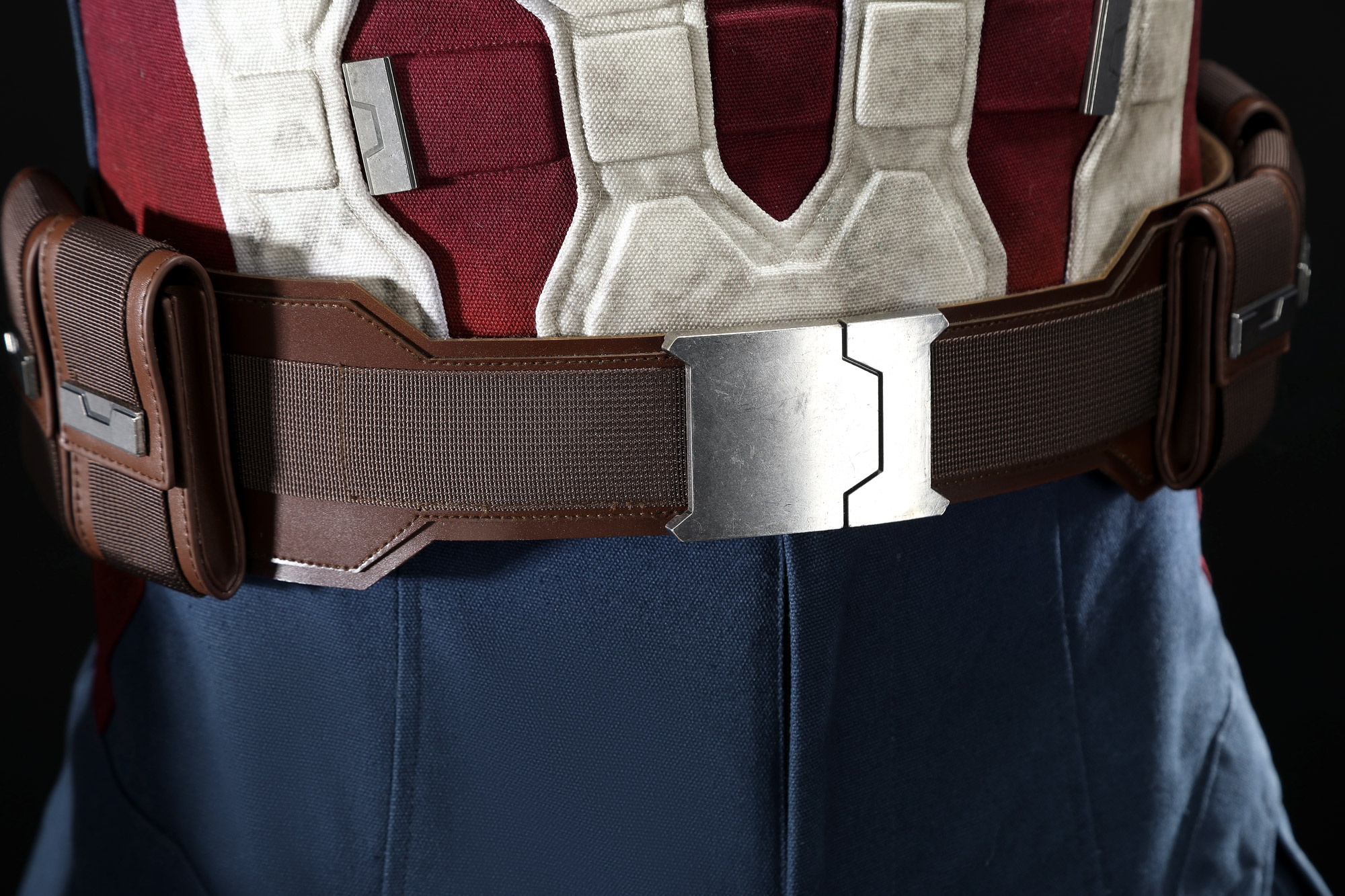 Avengers Endgame Captain America Costume Steve Rogers Cosplay Suit Top Version