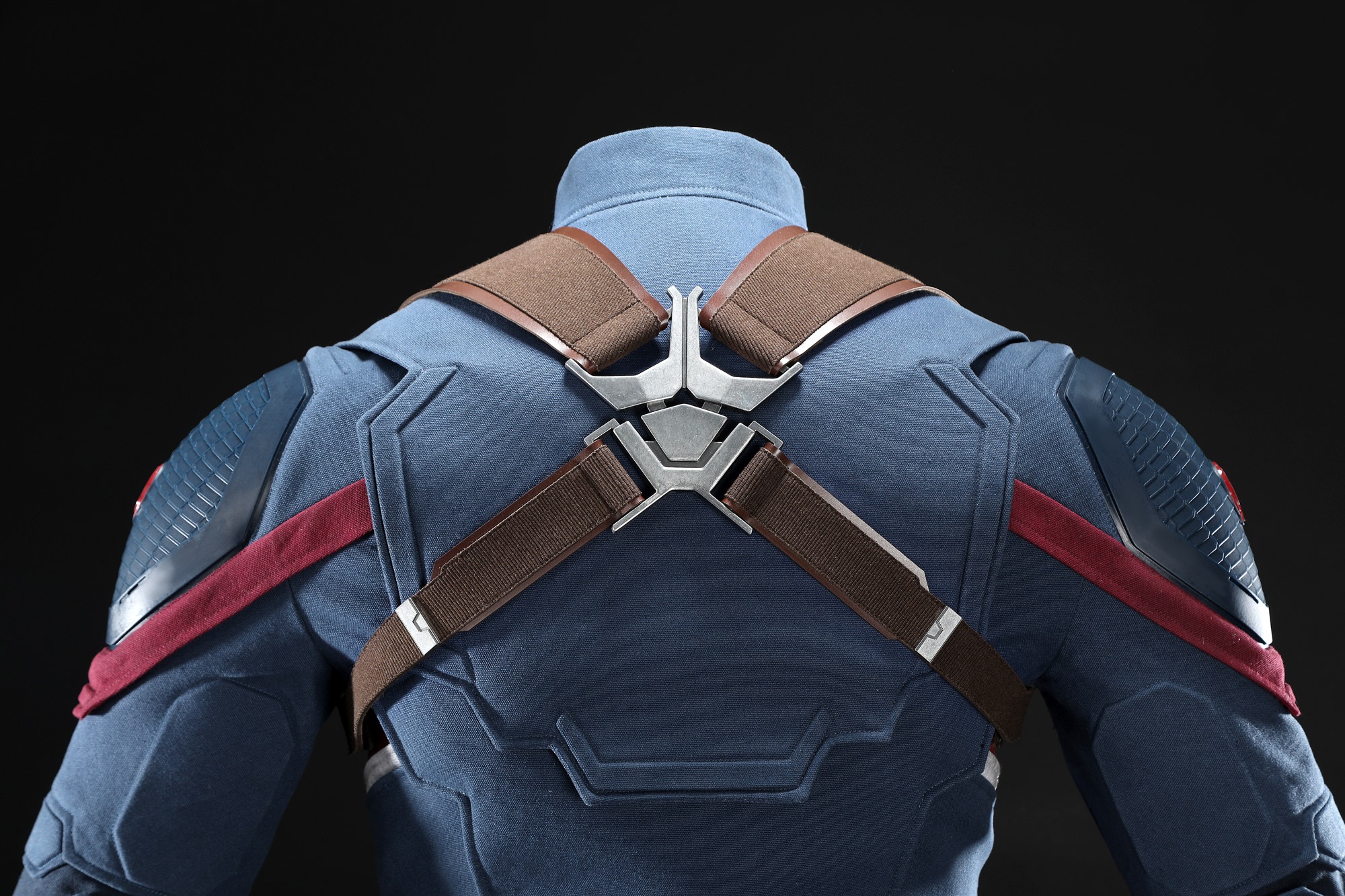 Avengers Endgame Captain America Costume Steve Rogers Cosplay Suit Top Version