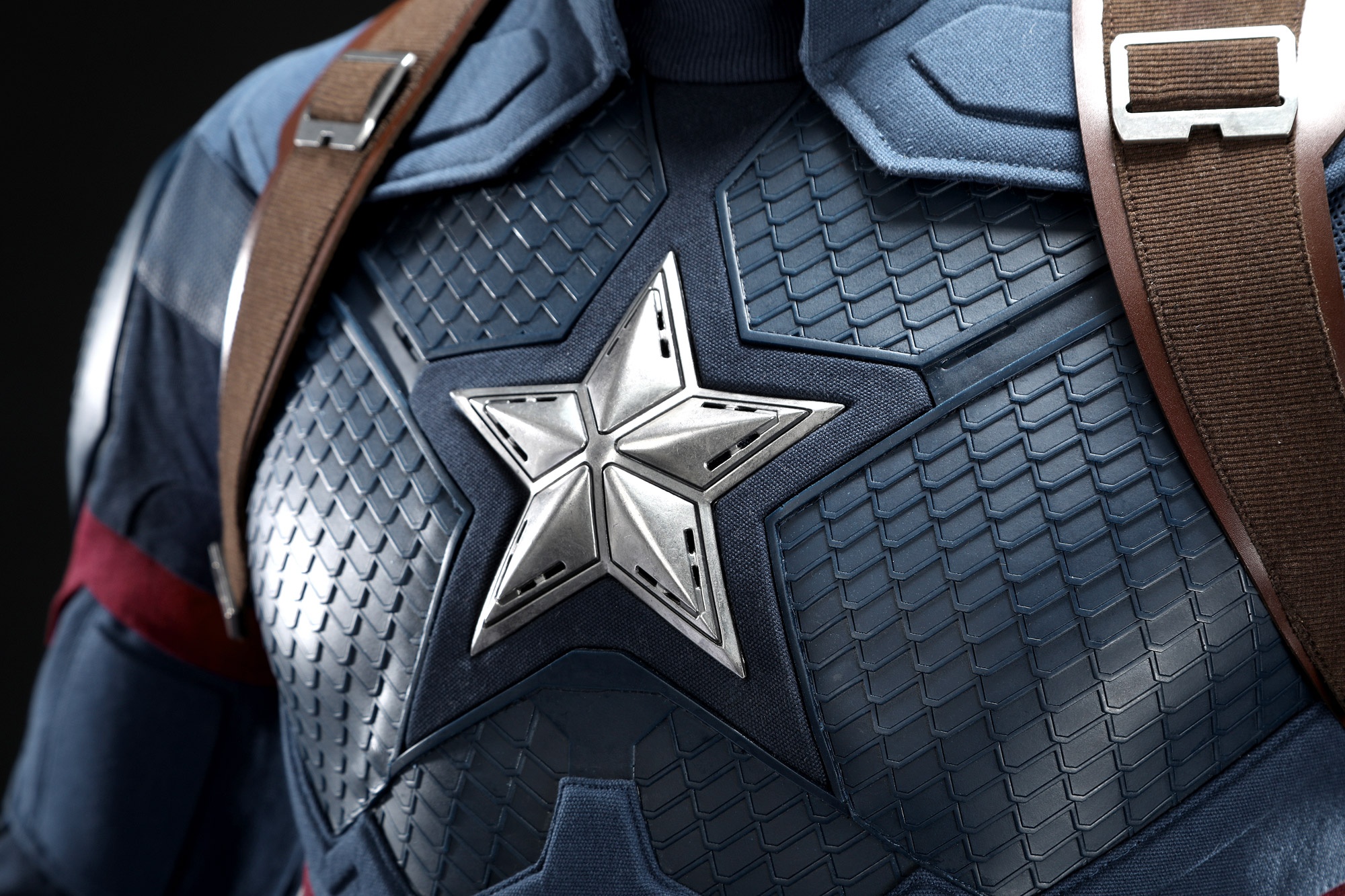 Avengers Endgame Captain America Costume Steve Rogers Cosplay Suit Top Version