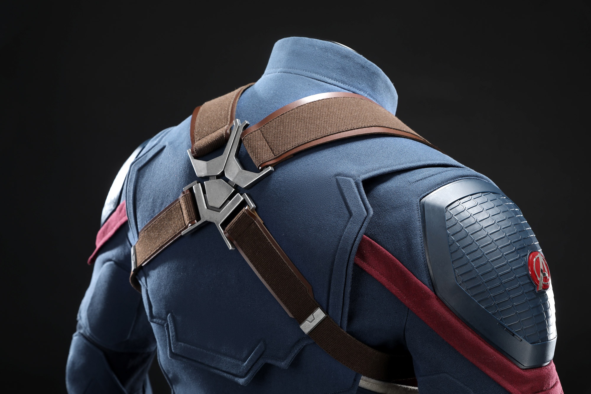 Avengers Endgame Captain America Costume Steve Rogers Cosplay Suit Top Version