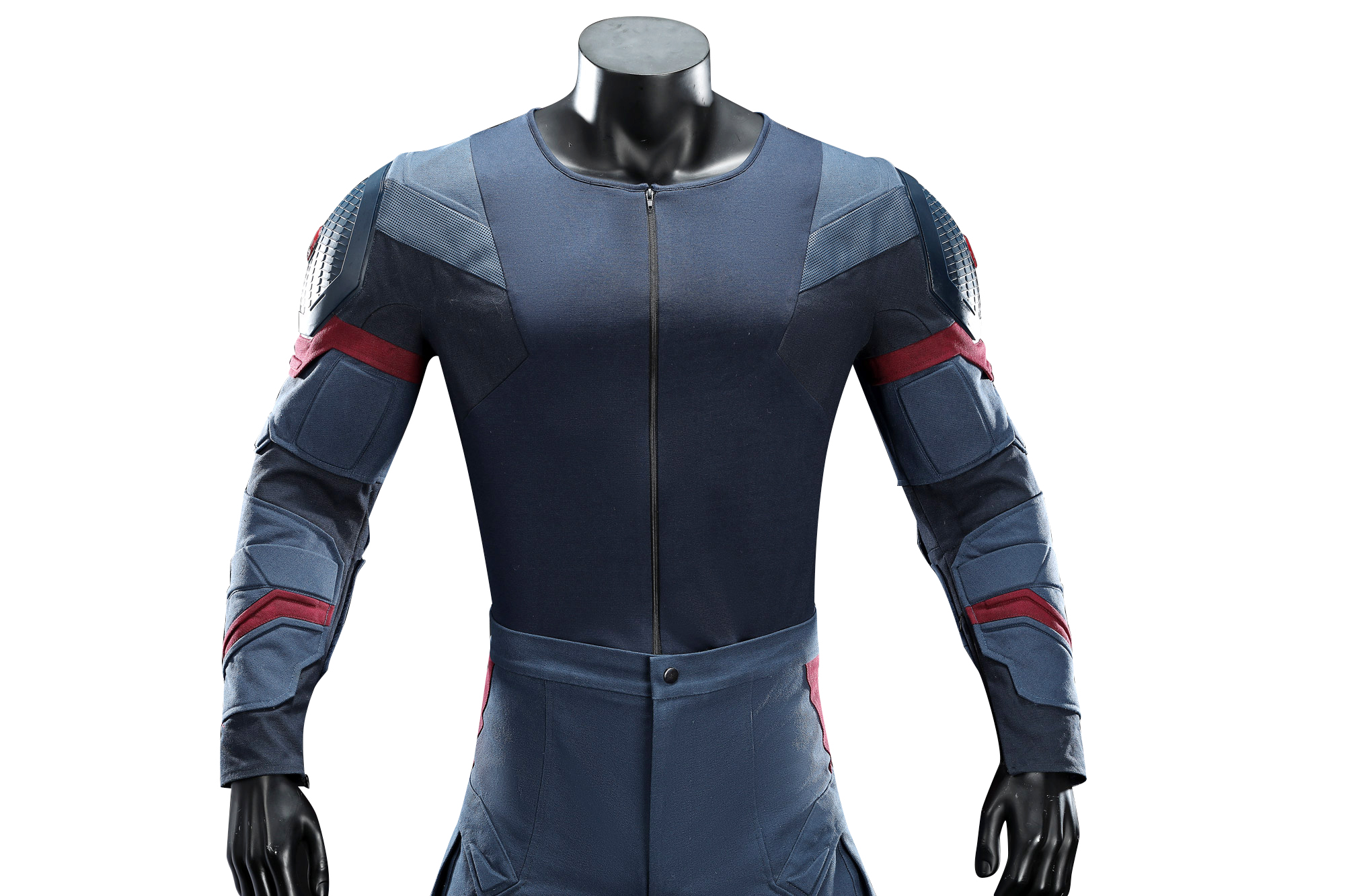 Superhero Bodysuit Cosplay Suit Costume Blue Version