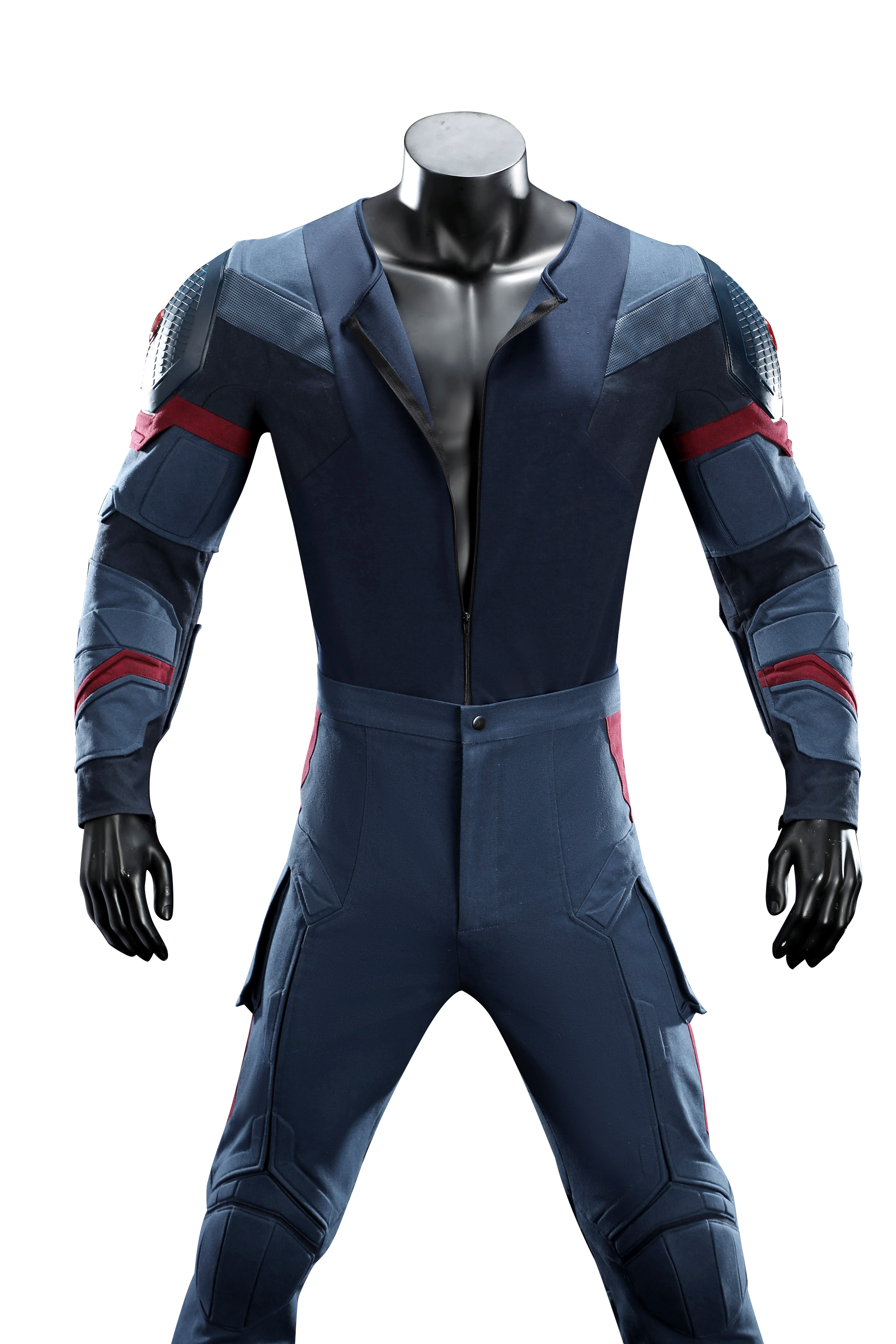 Superhero Bodysuit Cosplay Suit Costume Blue Version