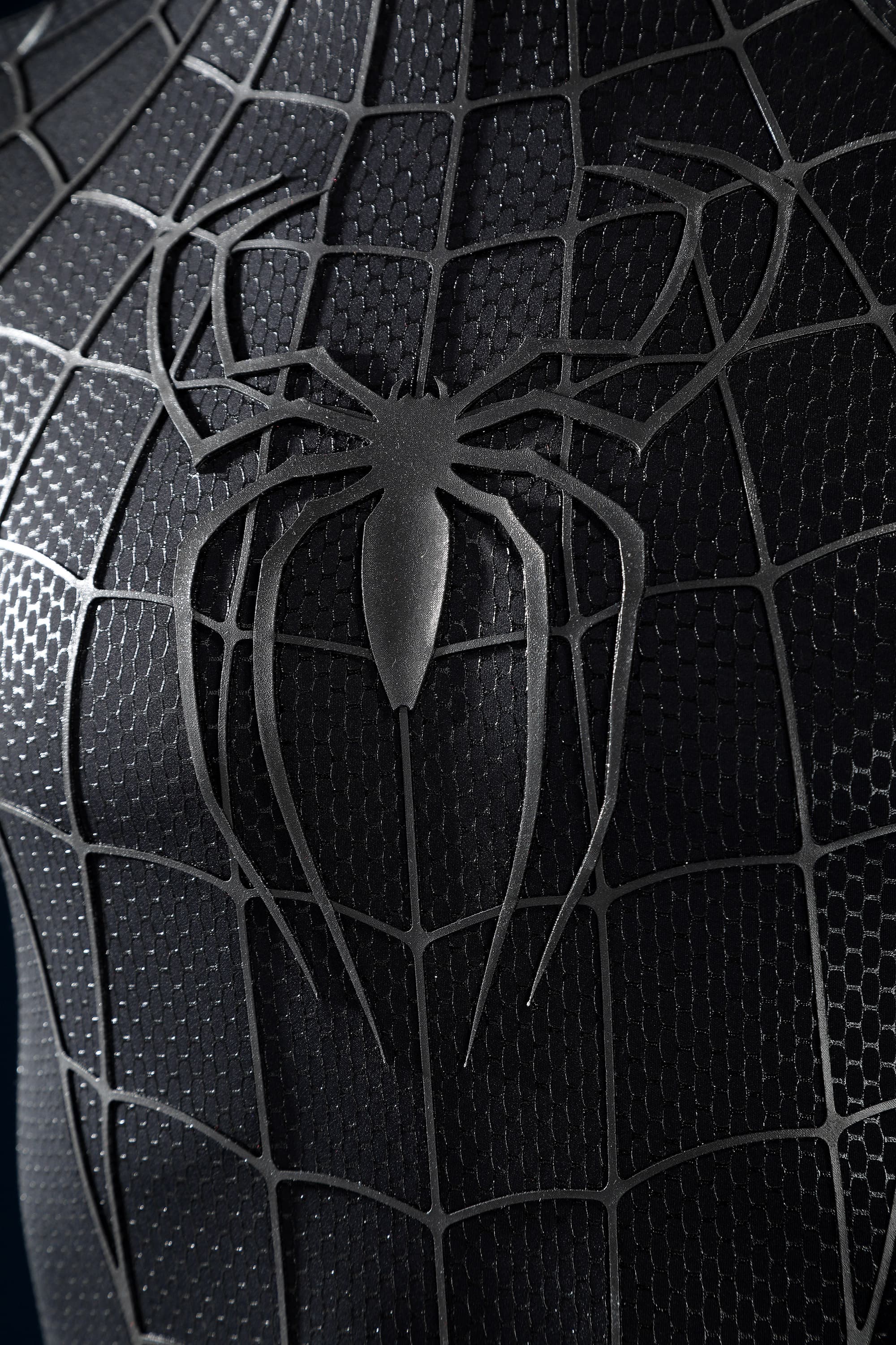 Spider-Man 3 Venom Suit Tobey Venom Symbiote Costume Cosplay Bodysuit Top Level