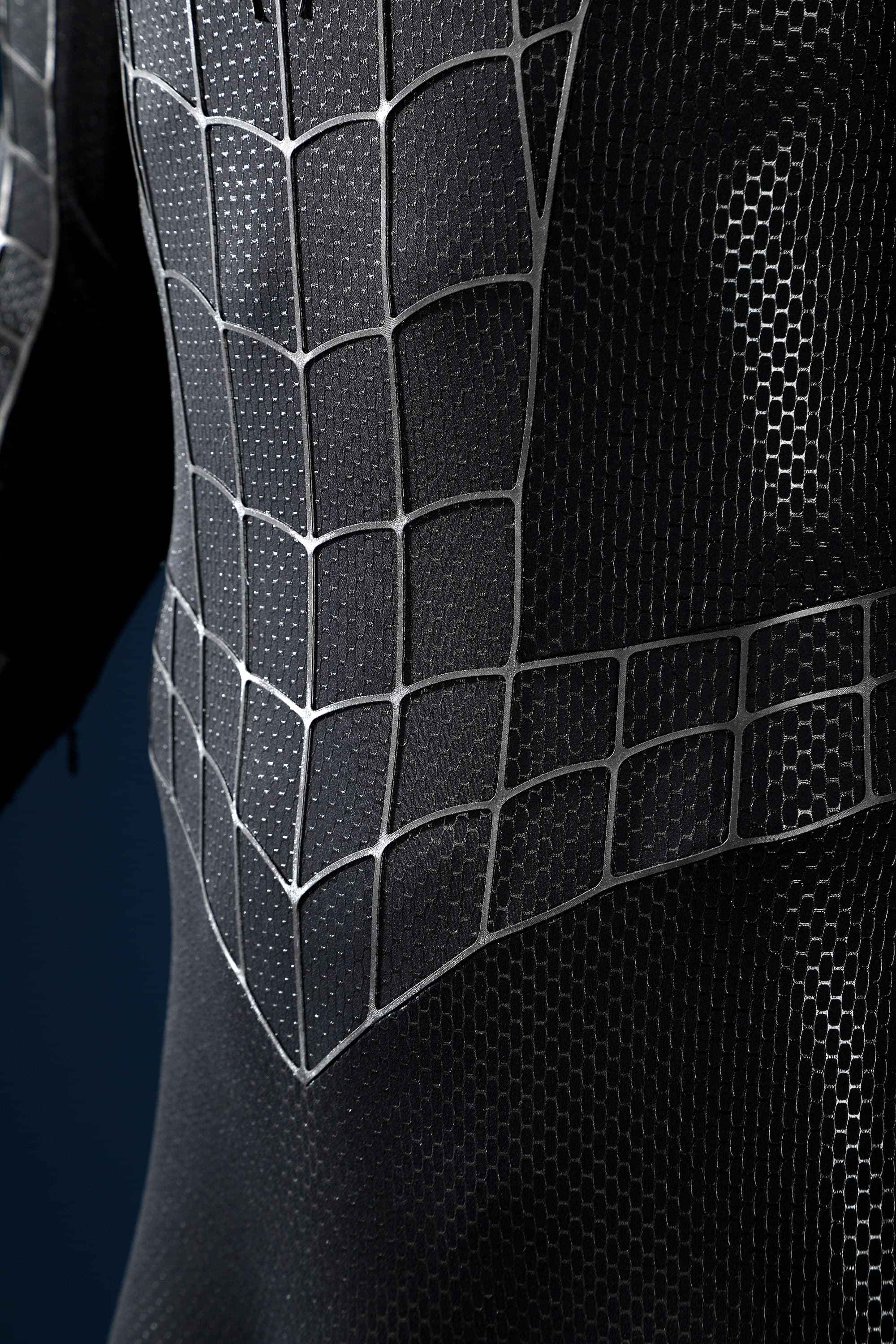 Spider-Man 3 Venom Suit Tobey Venom Symbiote Costume Cosplay Bodysuit Top Level
