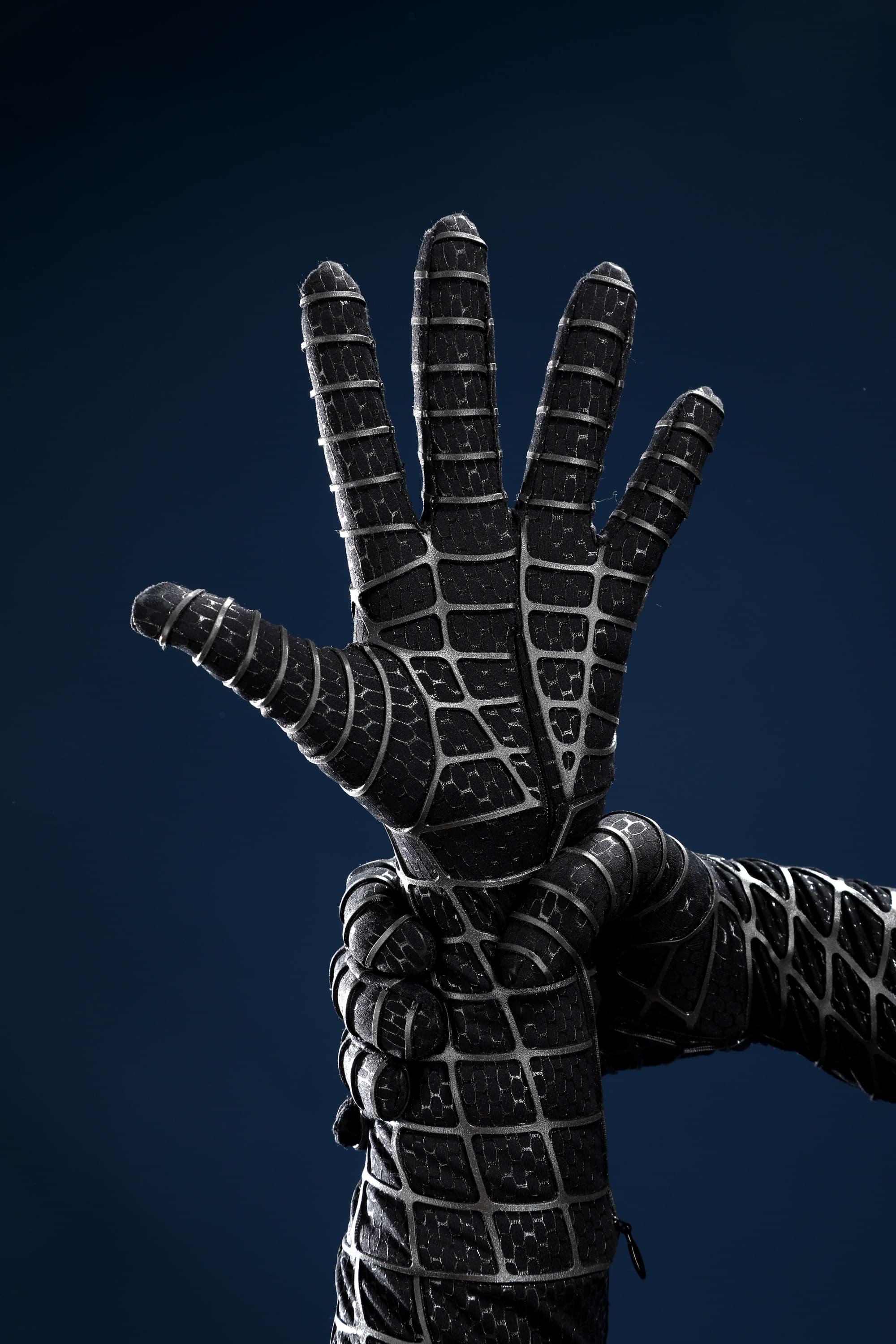 Spider-Man 3 Venom Suit Tobey Venom Symbiote Costume Cosplay Bodysuit Top Level