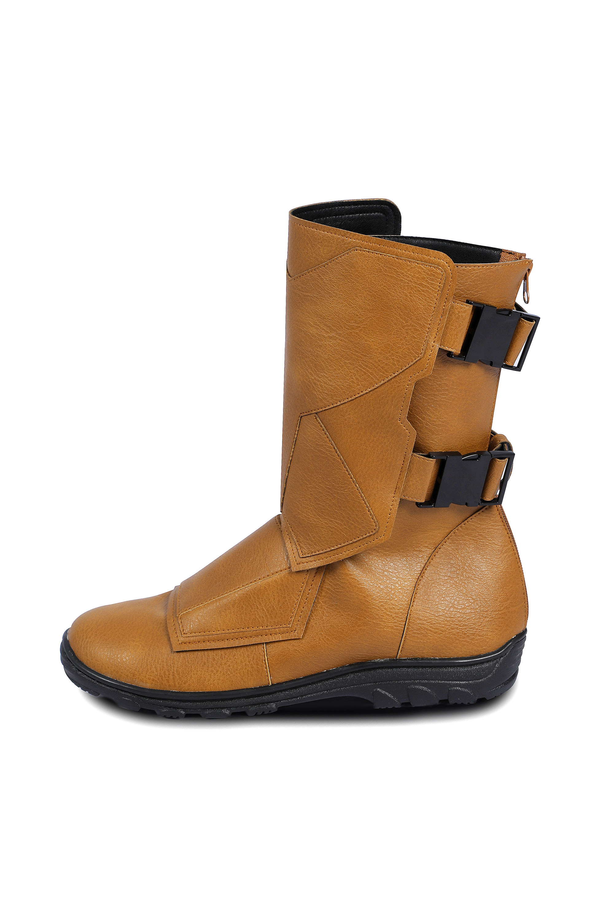 Superhero Shoes Hand Made Vintage Cosplay Brown Boots Version 2
