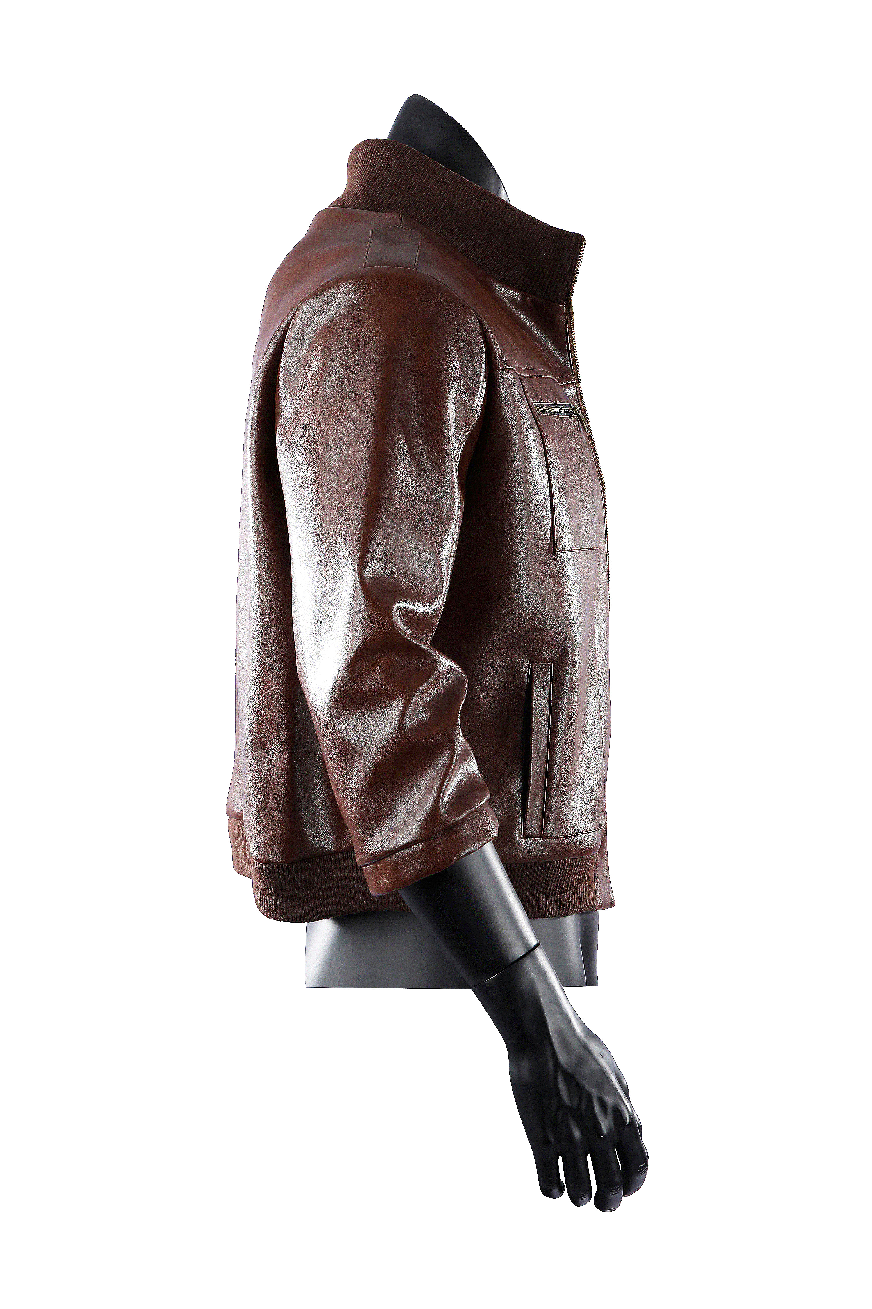 Superhero Jacket Cosplay Suit Costume Brown Version