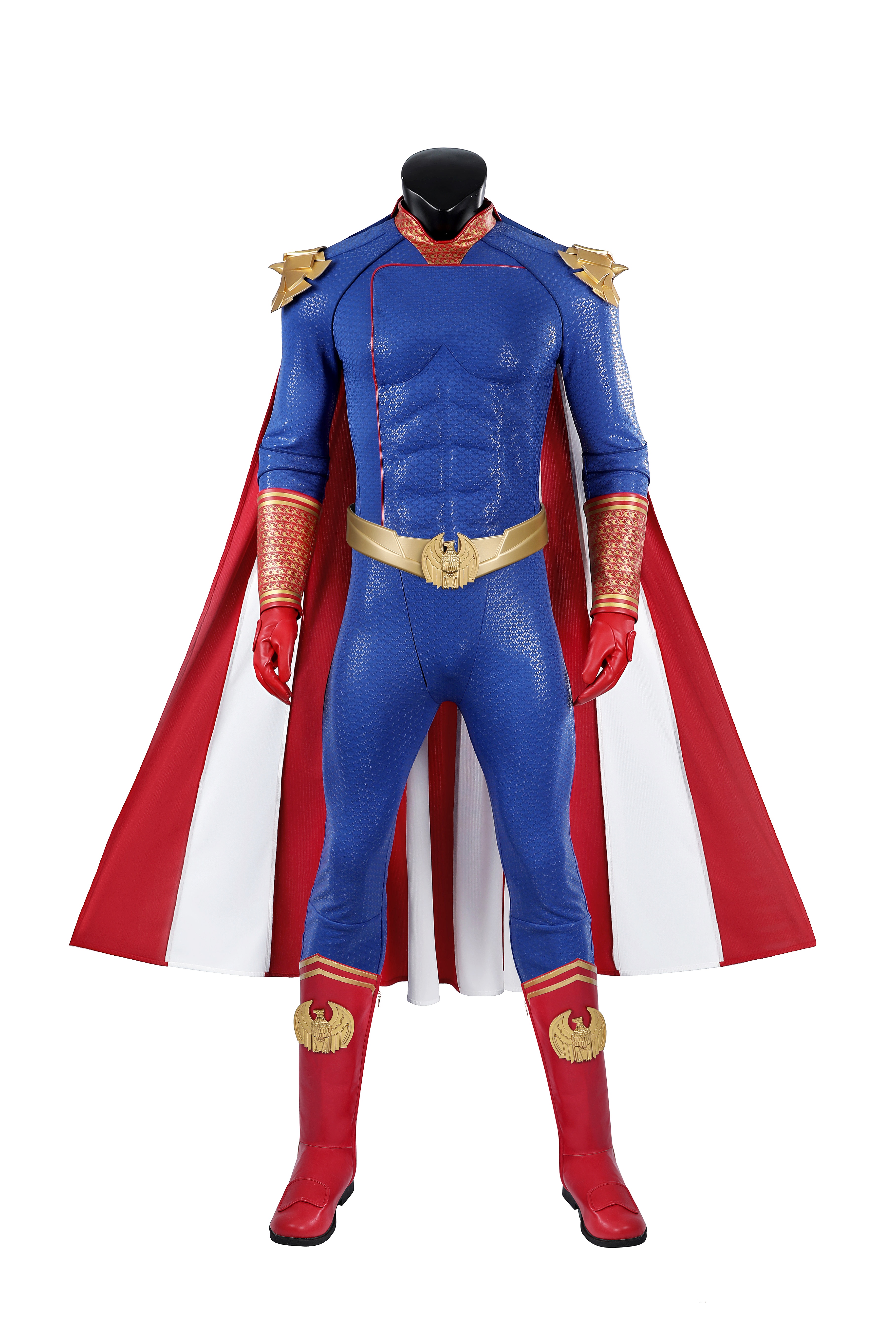 The Boys Homelander Suit Cosplay Costume Top Level
