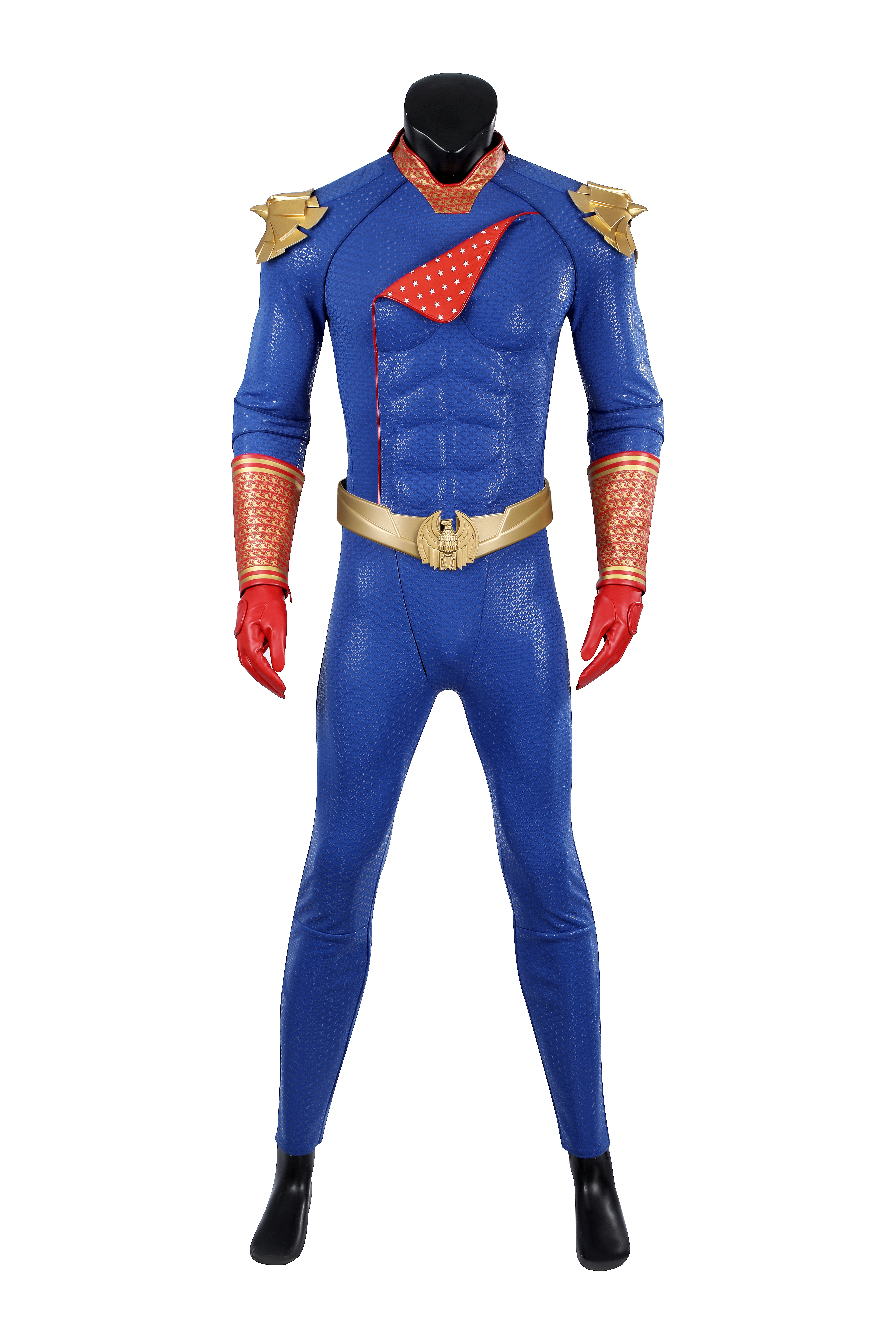 The Boys Homelander Suit Cosplay Costume Top Level