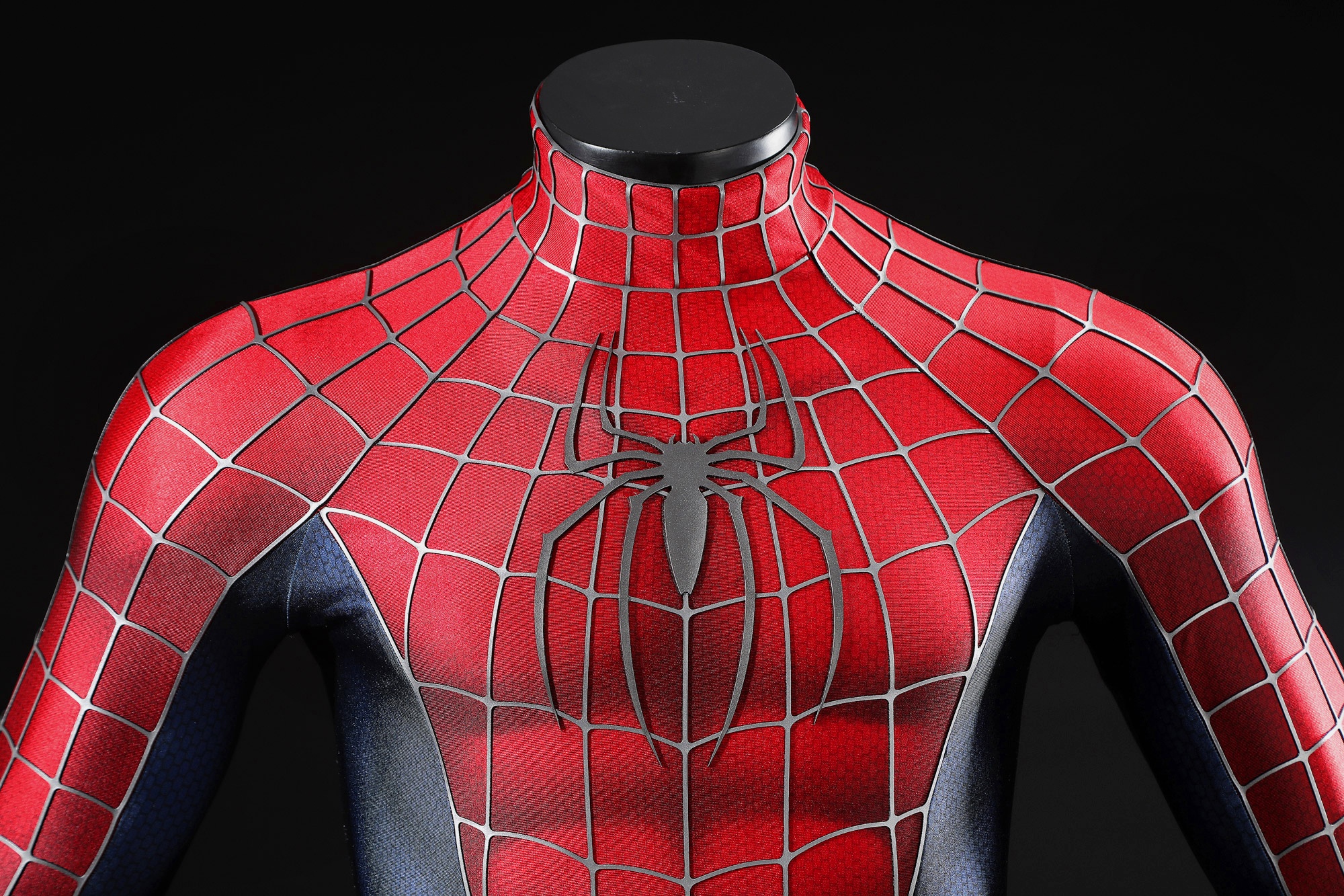 Classic Spider-Man Suit Tobey Costume Cosplay Bodysuit Top Level