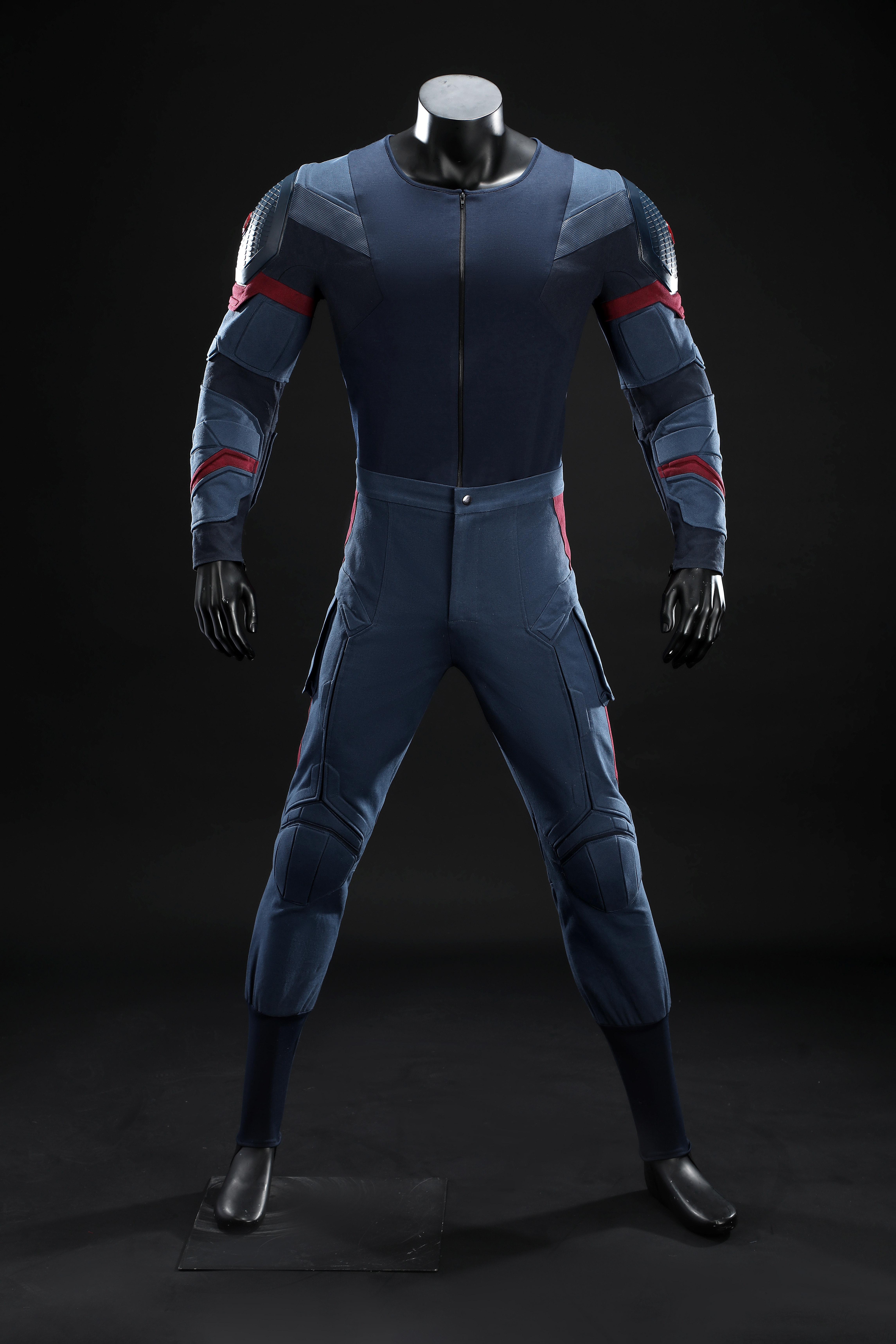 Avengers Endgame Captain America Costume Steve Rogers Cosplay Suit Top Version