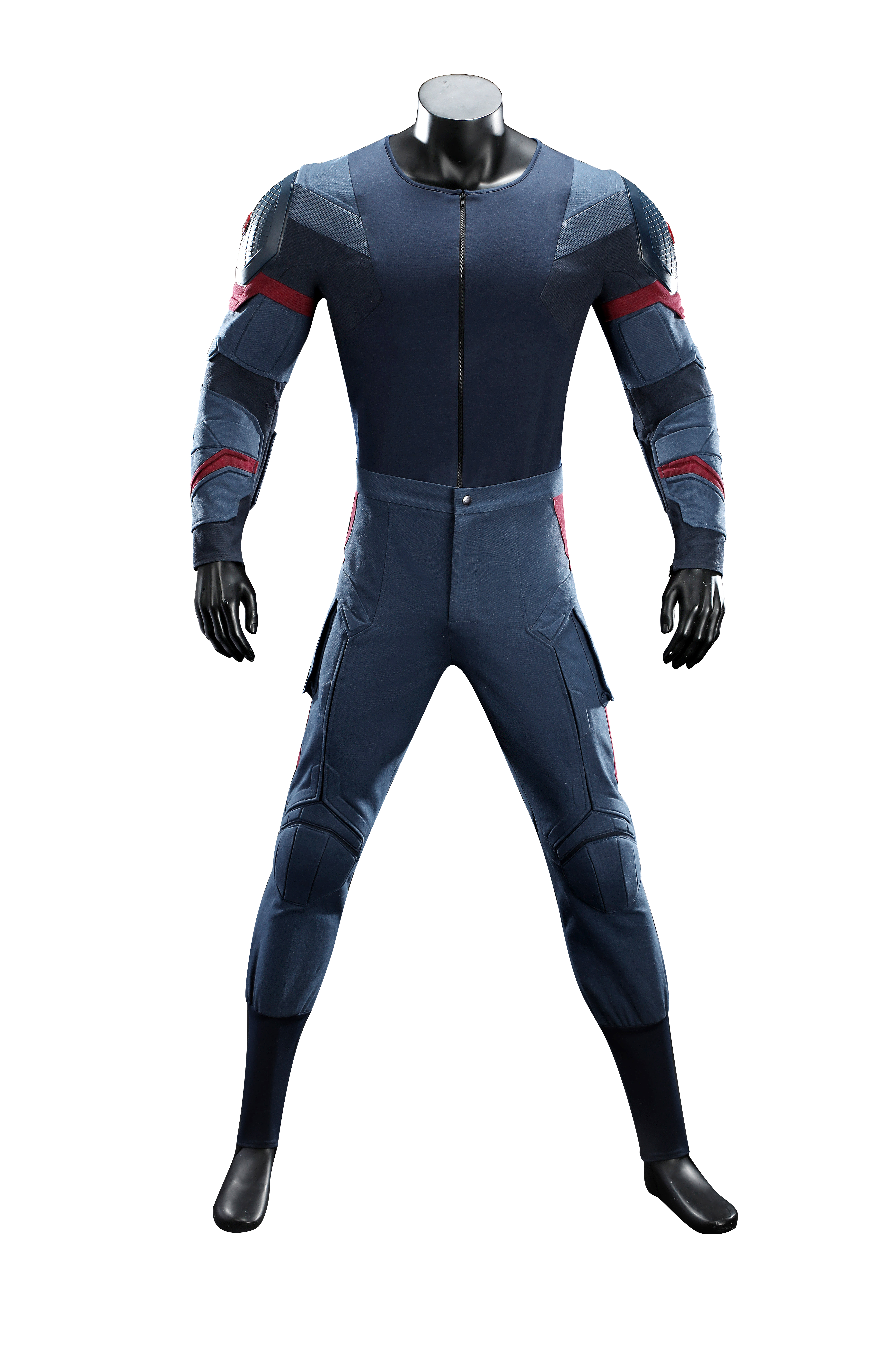 Superhero Bodysuit Cosplay Suit Costume Blue Version