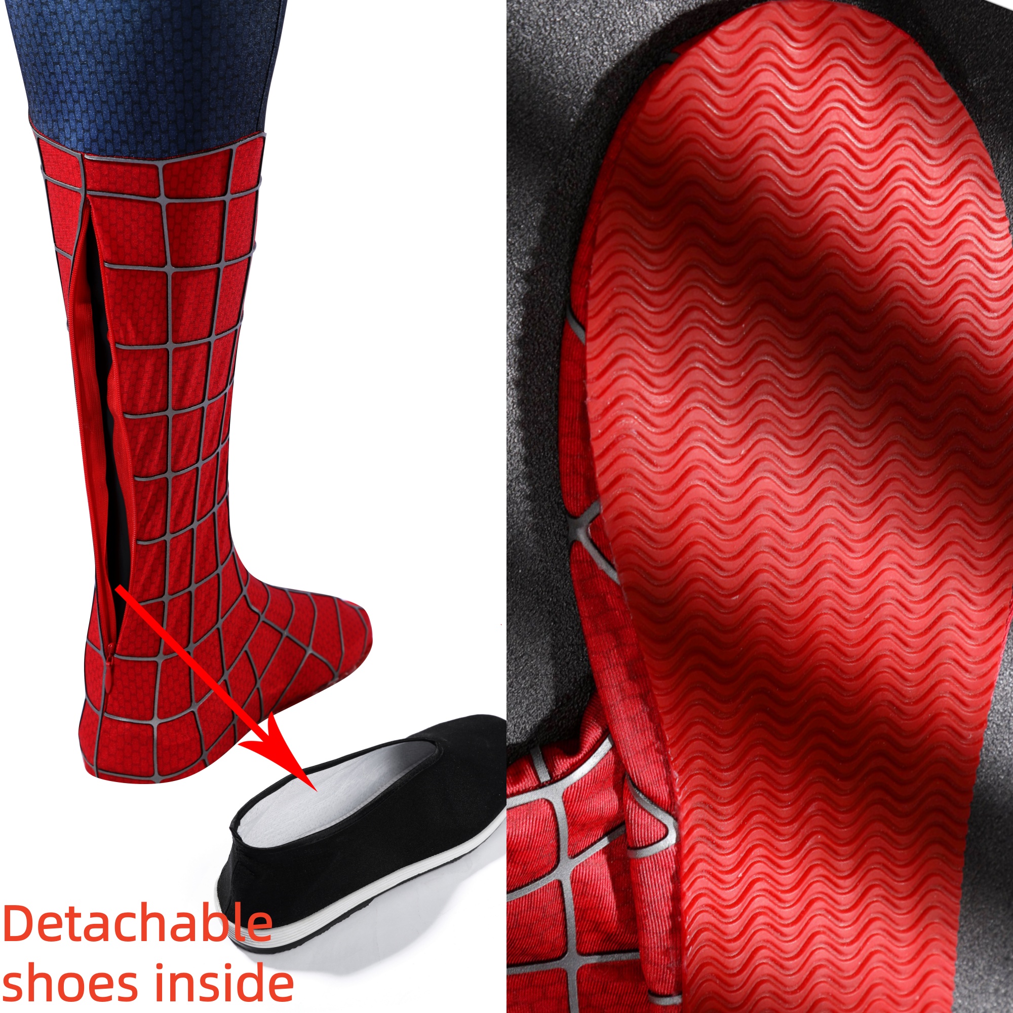 Classic Spider-Man Suit Tobey Costume Cosplay Bodysuit Top Level