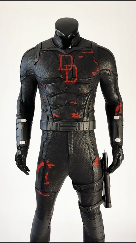 Daredevil: Born Again Season 2 Costume Daredevil Suit Cosplay Top Version