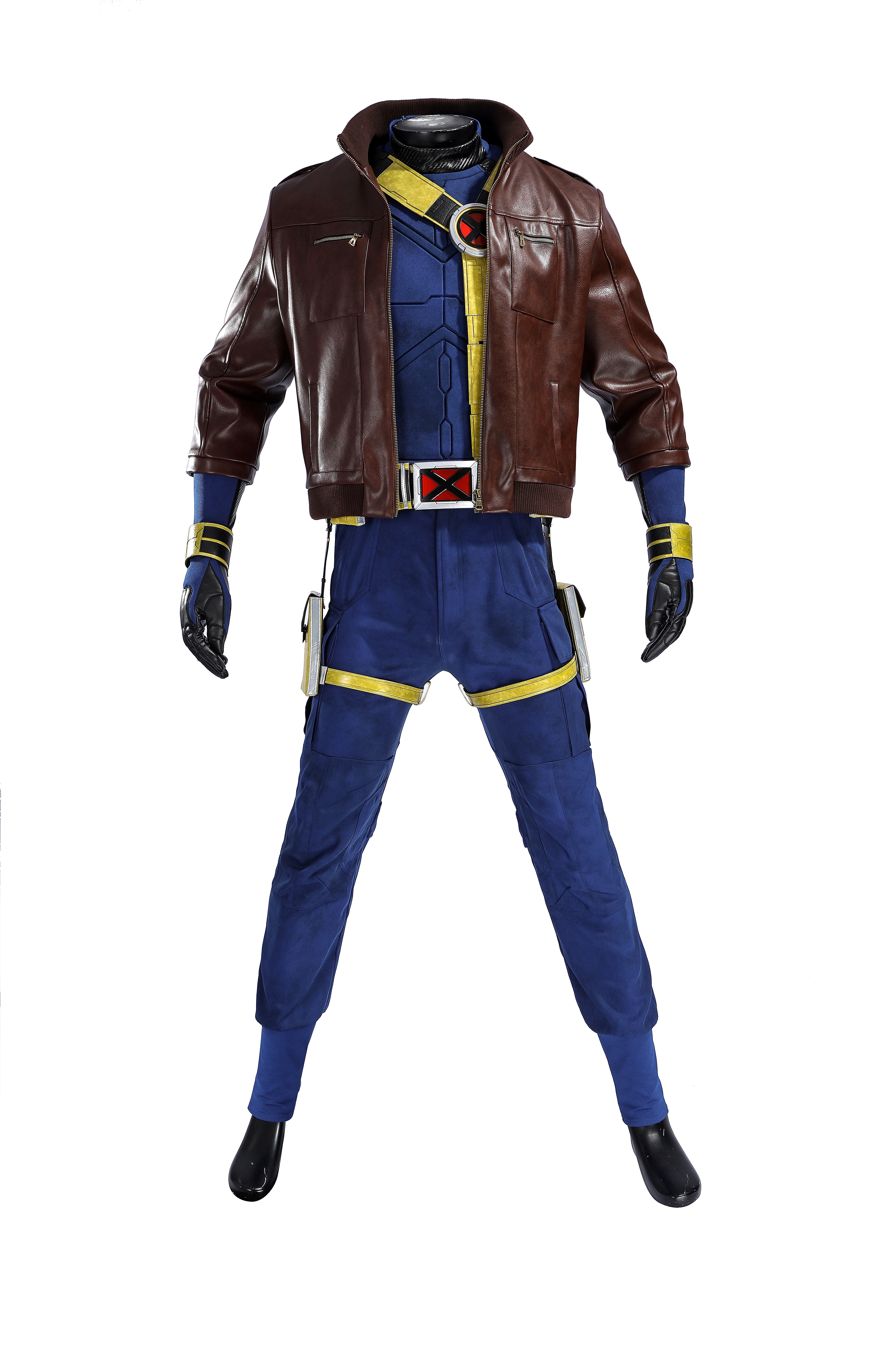 Avengers 5 Doomsday Cyclops Suit Cosplay X Men Scott Summers Costume with Jacket