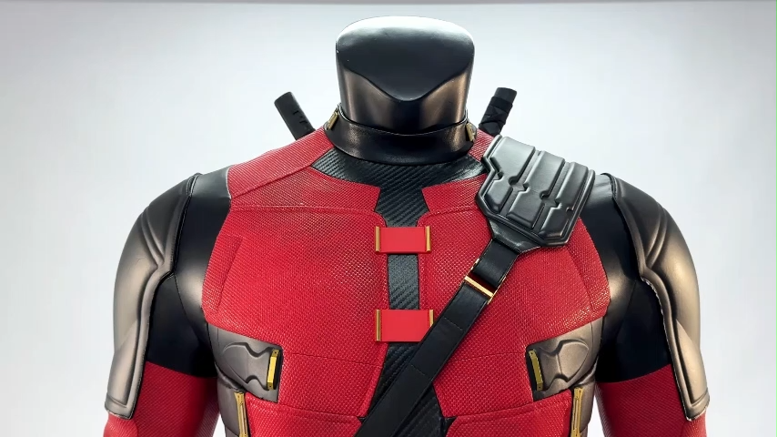 Deadpool & Wolverine Wade Wilson Costume Deadpool Suit Cosplay Top Level