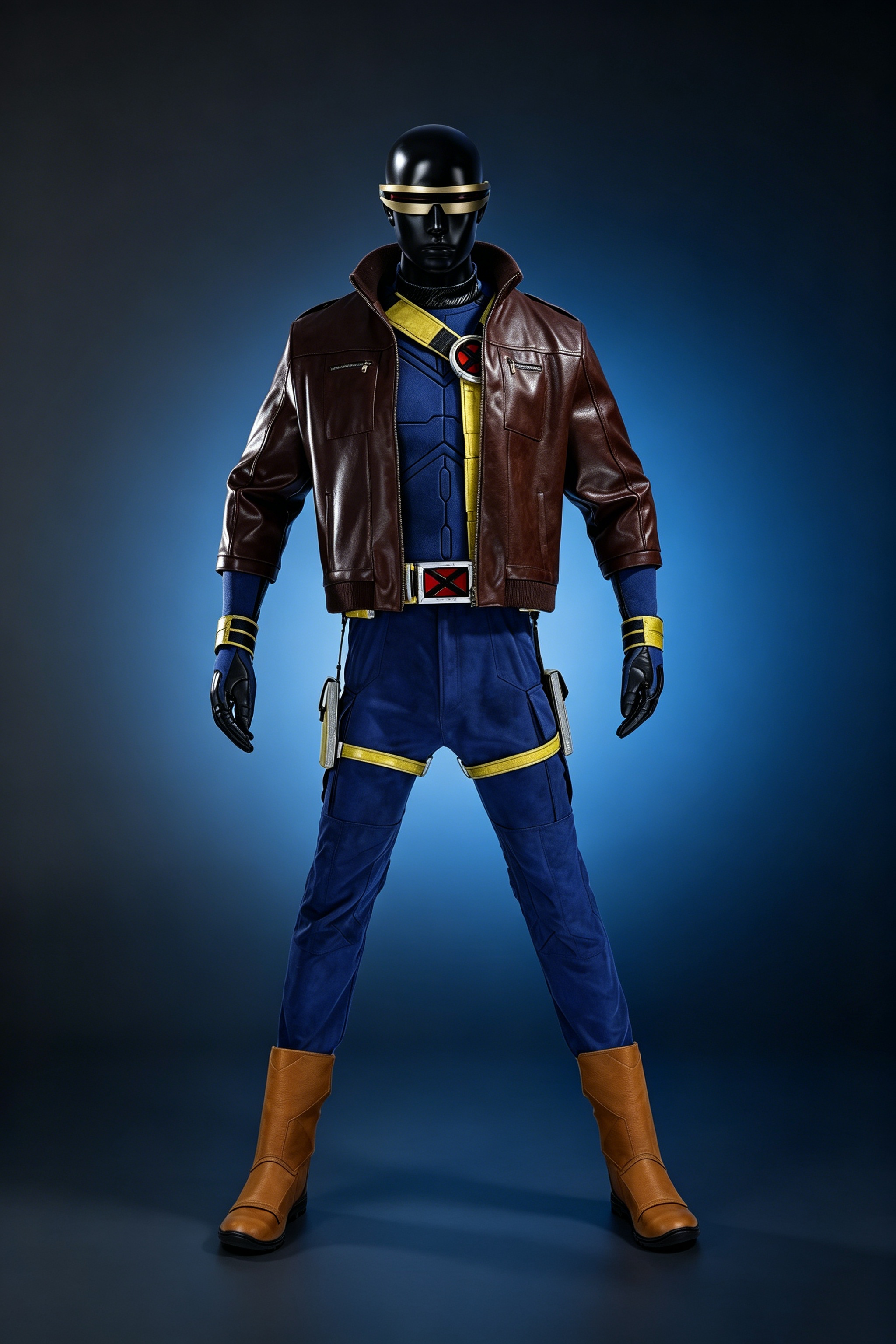 Avengers 5 Doomsday Cyclops Suit Cosplay X Men Scott Summers Costume with Jacket