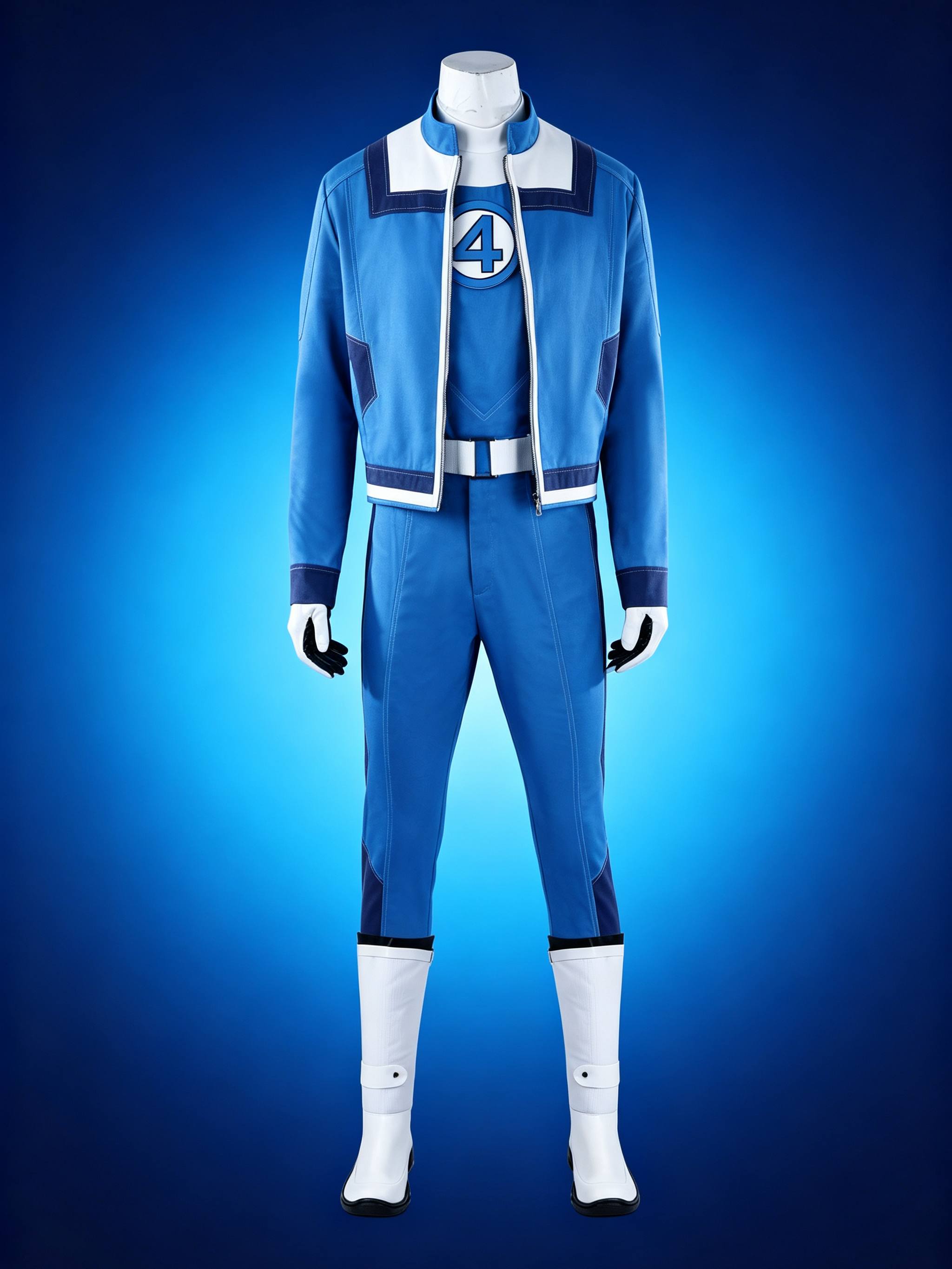 Avengers Doomsday Human Torch Suit Johnny Storm Cosplay Costume With Boots
