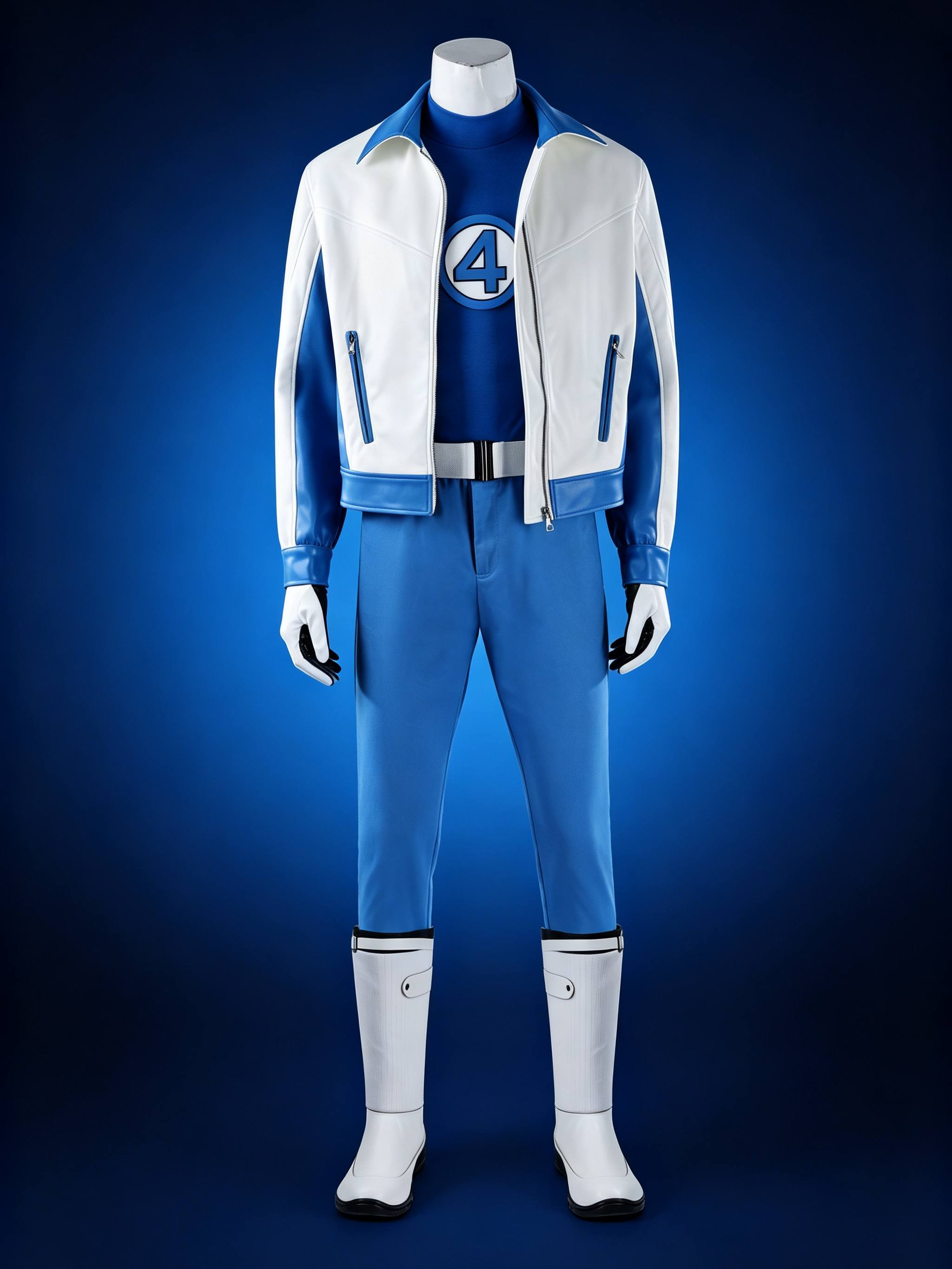 Avengers Doomsday Mr. Fantastic Costume Reed Richards Cosplay Suit With Boots