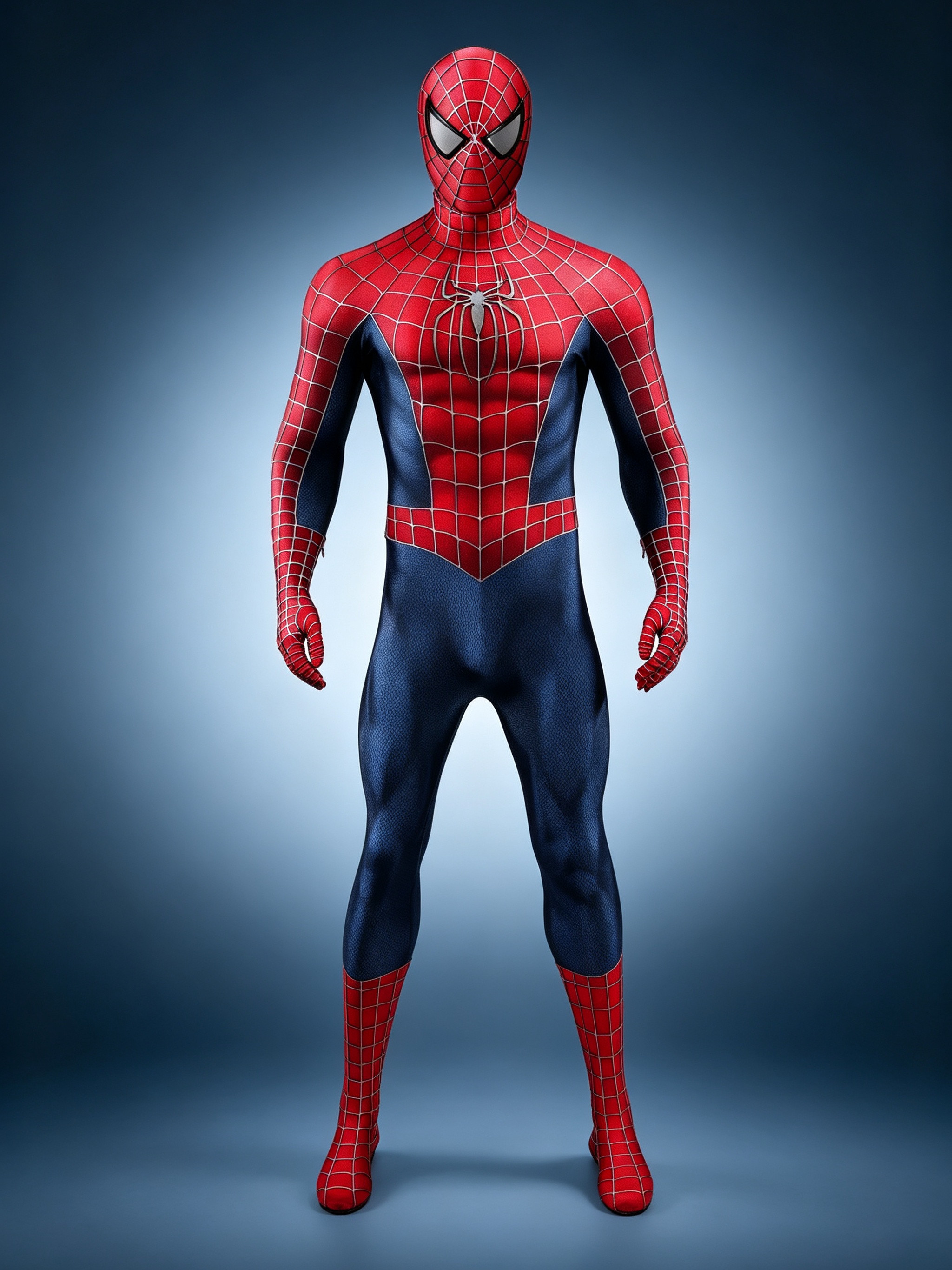Classic Spider-Man Suit Tobey Costume Cosplay Bodysuit Top Level