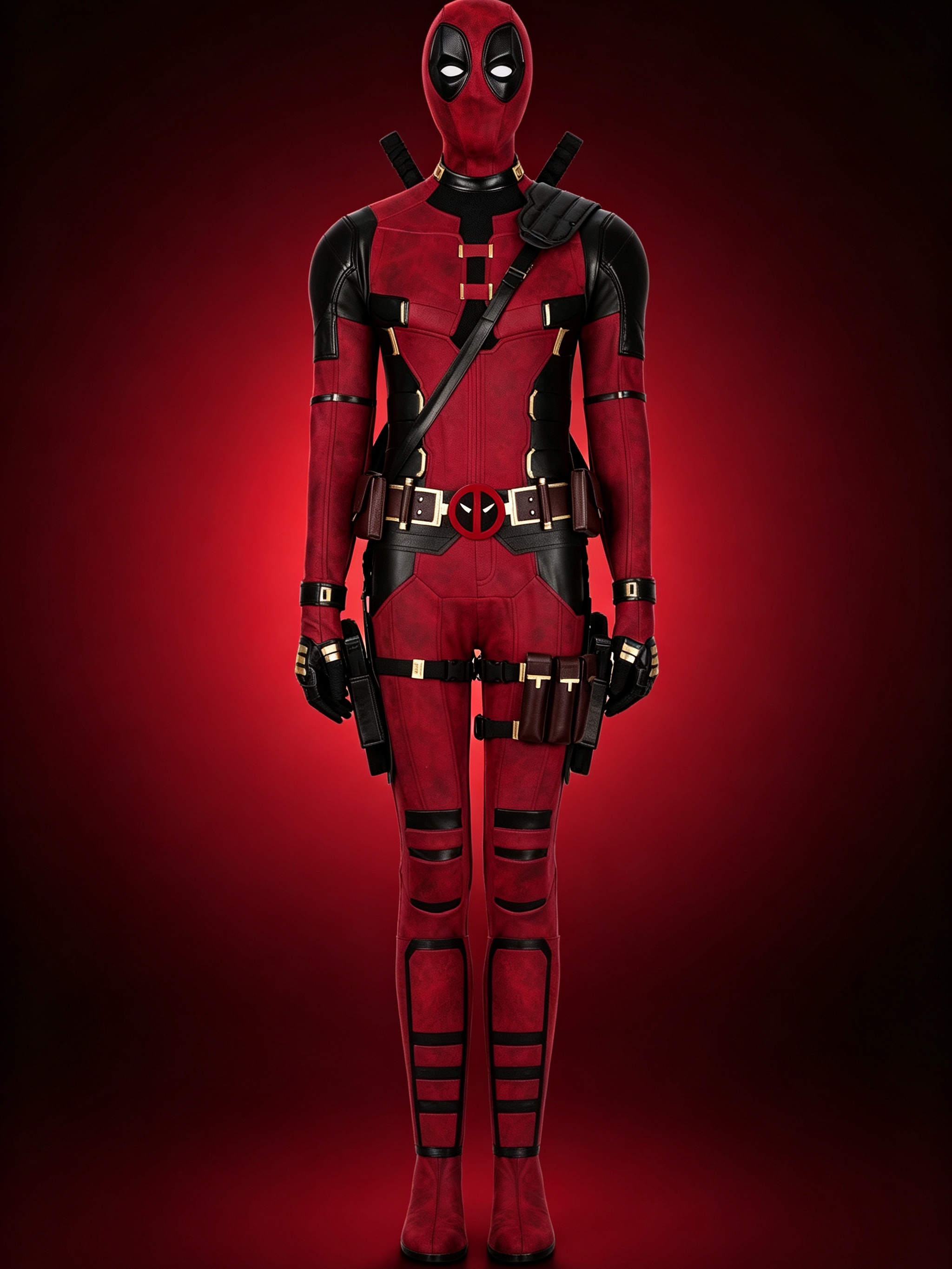 Deadpool & Wolverine Ladypool Suit Cosplay Costume
