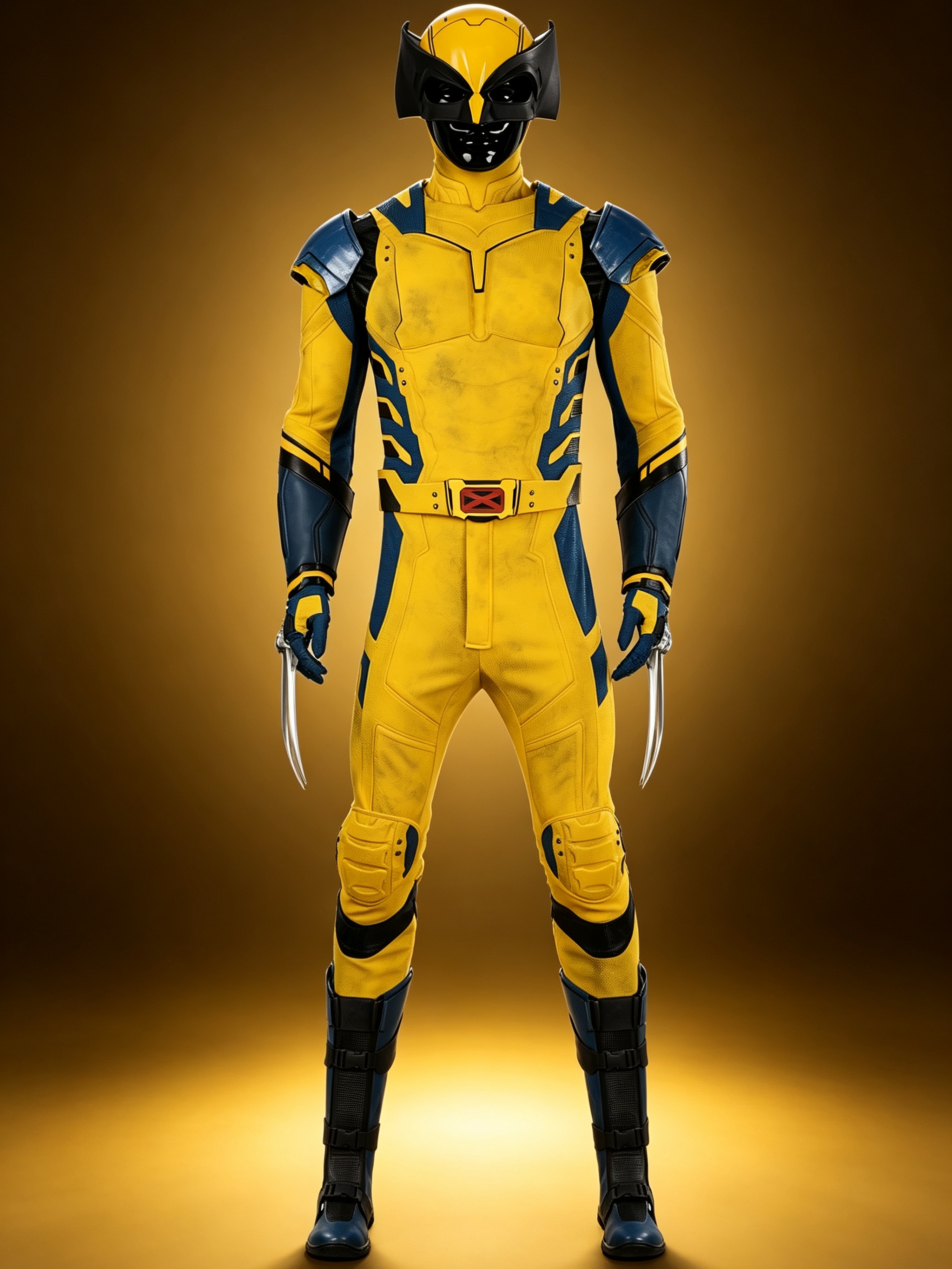 Wolverine Costume Deadpool & Wolverine Suit Cosplay Top Level