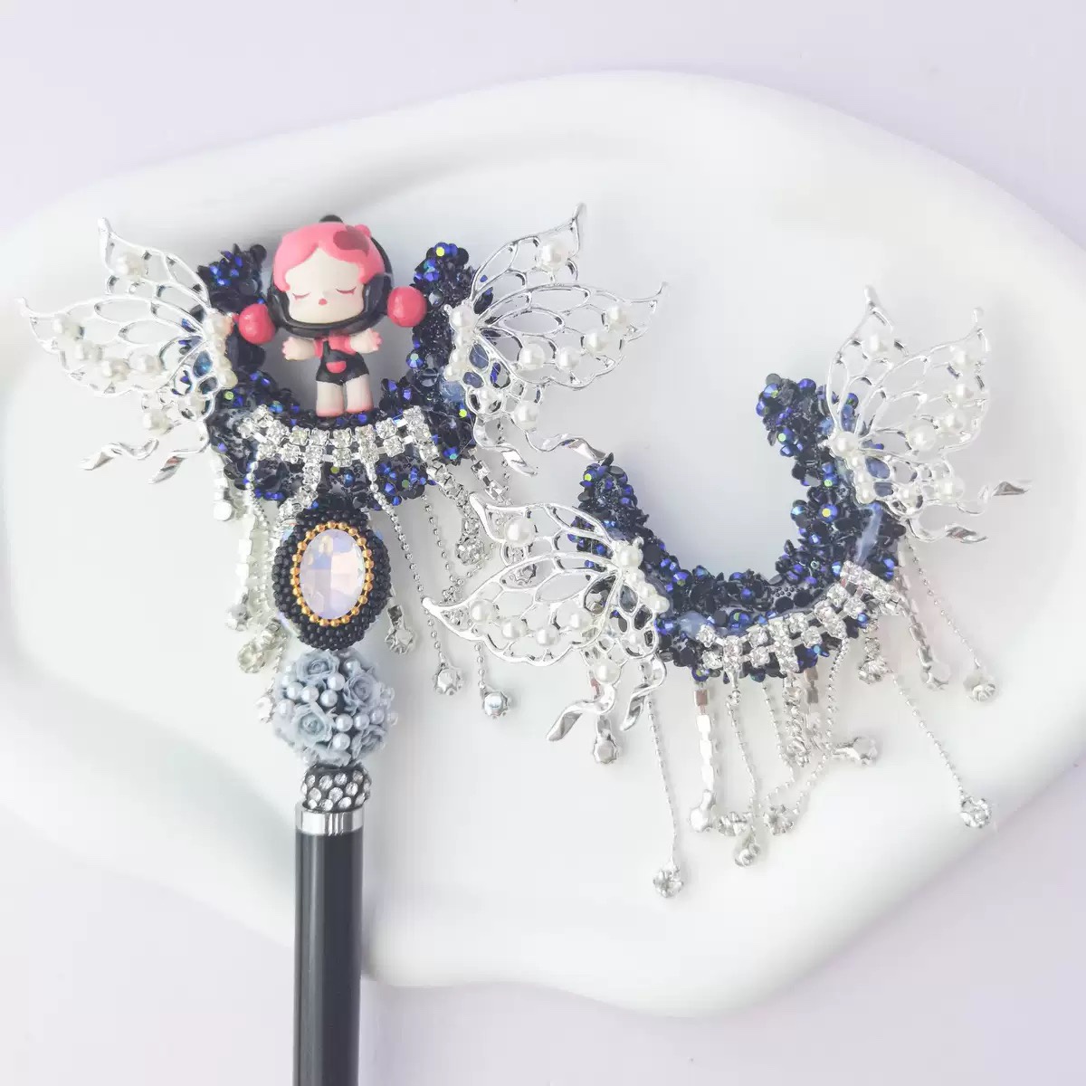 5pcs Fairy U‑Shaped Middle Base for DIY Bead Pen