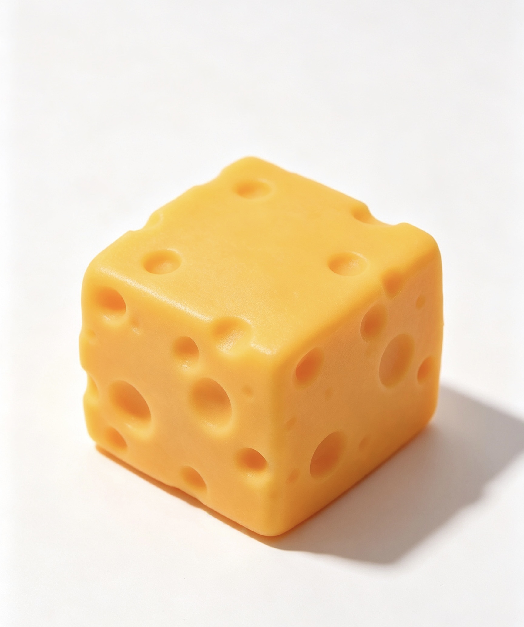 Cheese Cube Squishy Toy, Soft Squeeze Simulation Cheese Fidget Stress Relief Toy