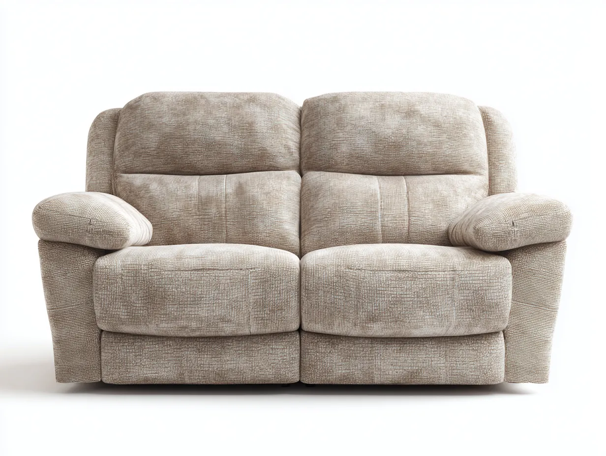 Sofa 170×96×102 cm - Stoffpolsterung - beige - für das Wohnzimmer - komfortables Zweisitzer-Design-Zariaradwell