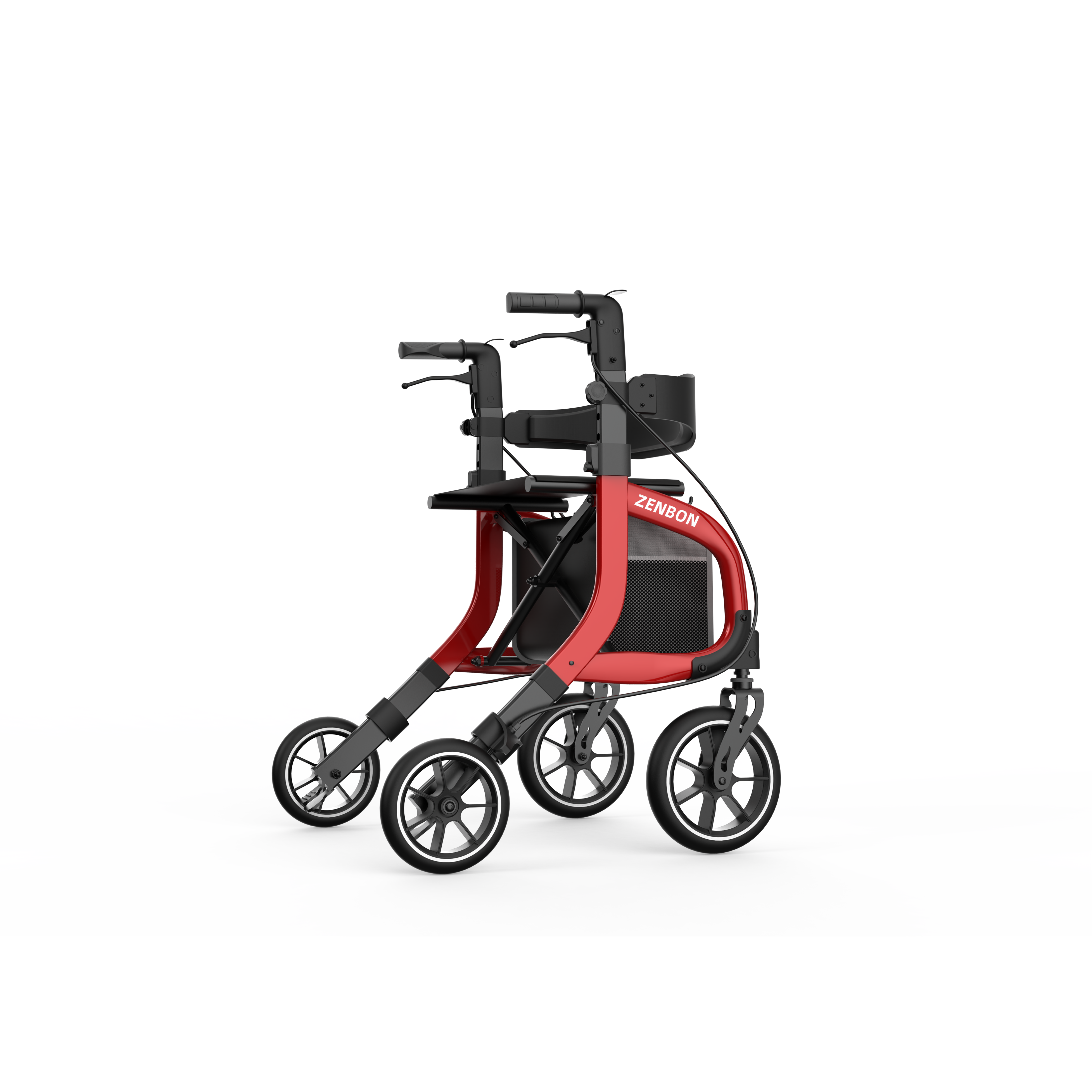 🔥 Hot Sale - ZENBON Stride Pro Premium Rollator Walker with Seat 🚶🪑