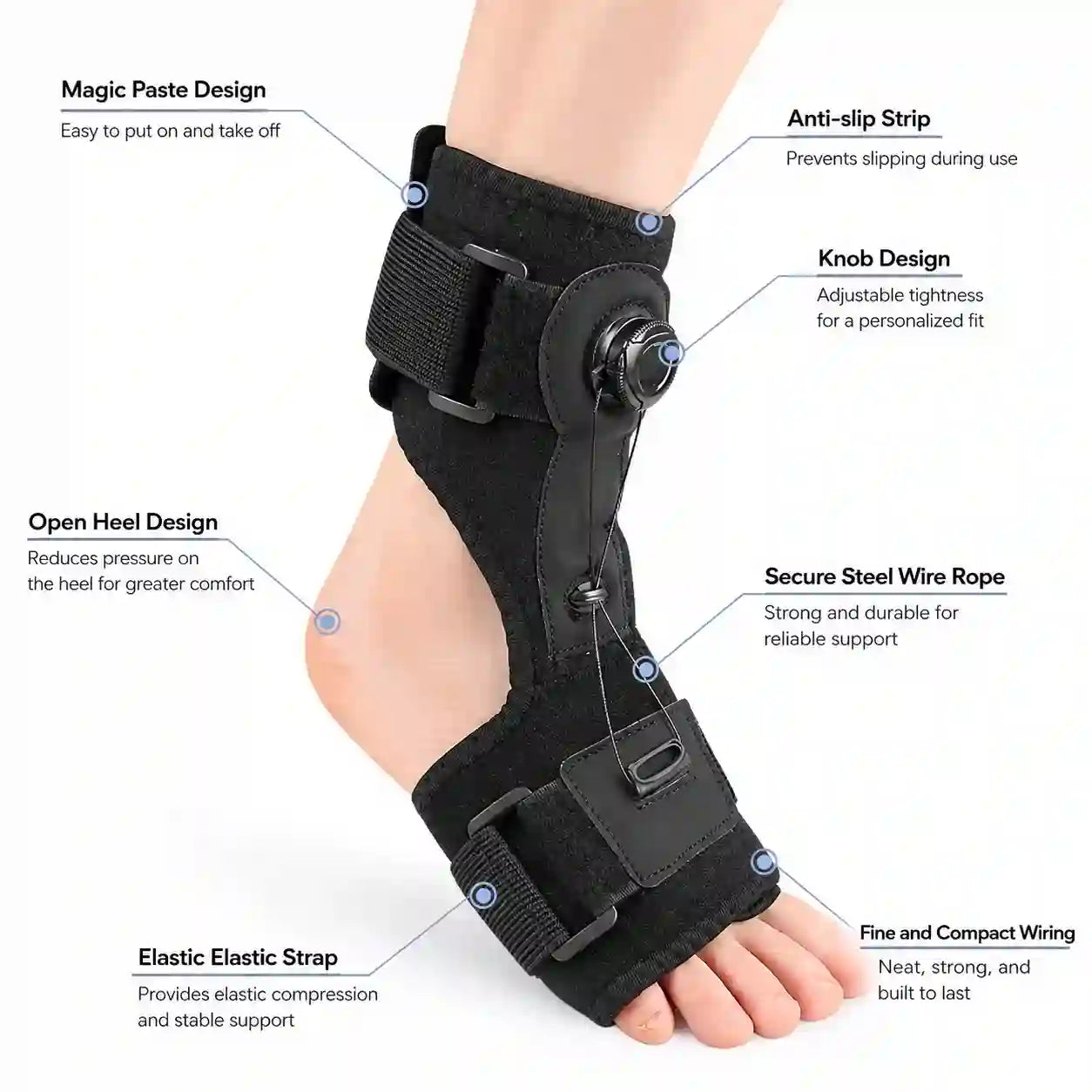 Adjustable Dial Ankle Stabilizer