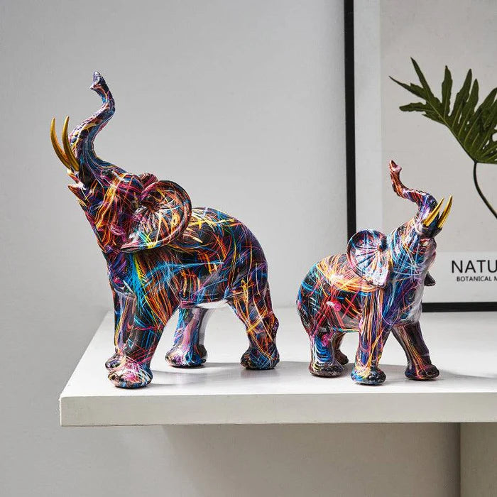 Desirabletype™ - Graffiti Art Elephant Sculpture