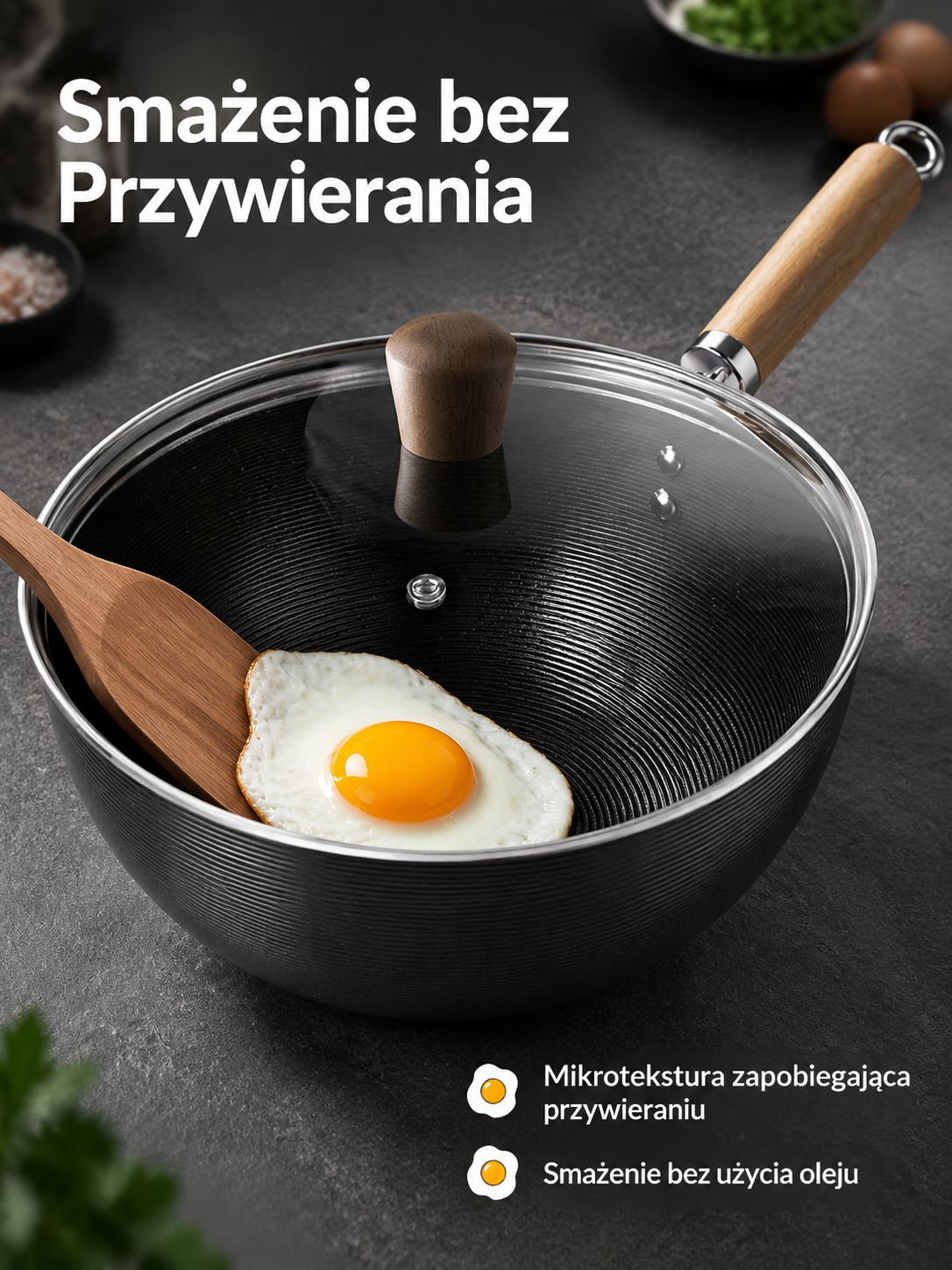 Domowe jednoosobowe specjalne patelni antylepkie