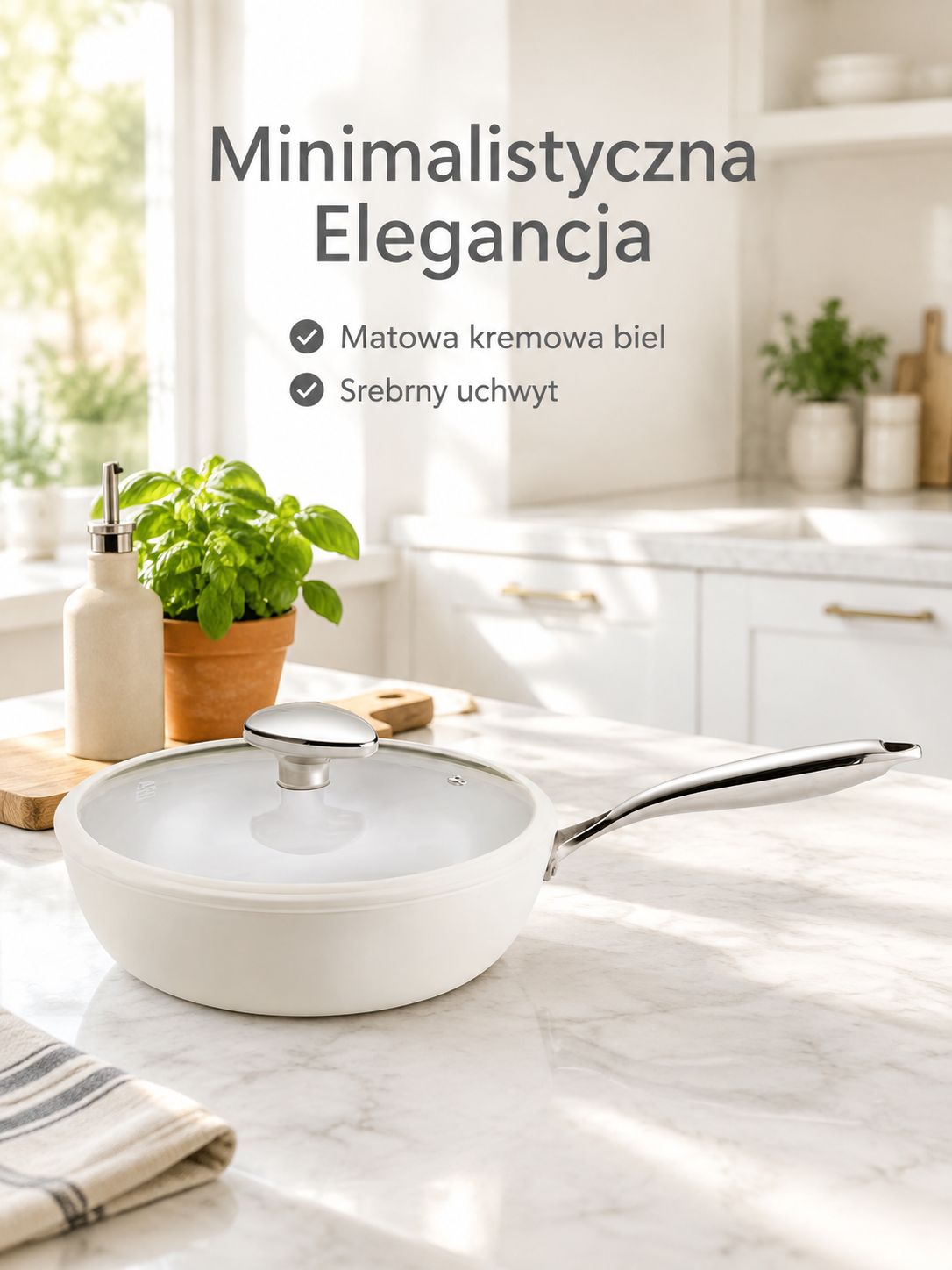 Ceramiczna patelnia nieprzywierająca